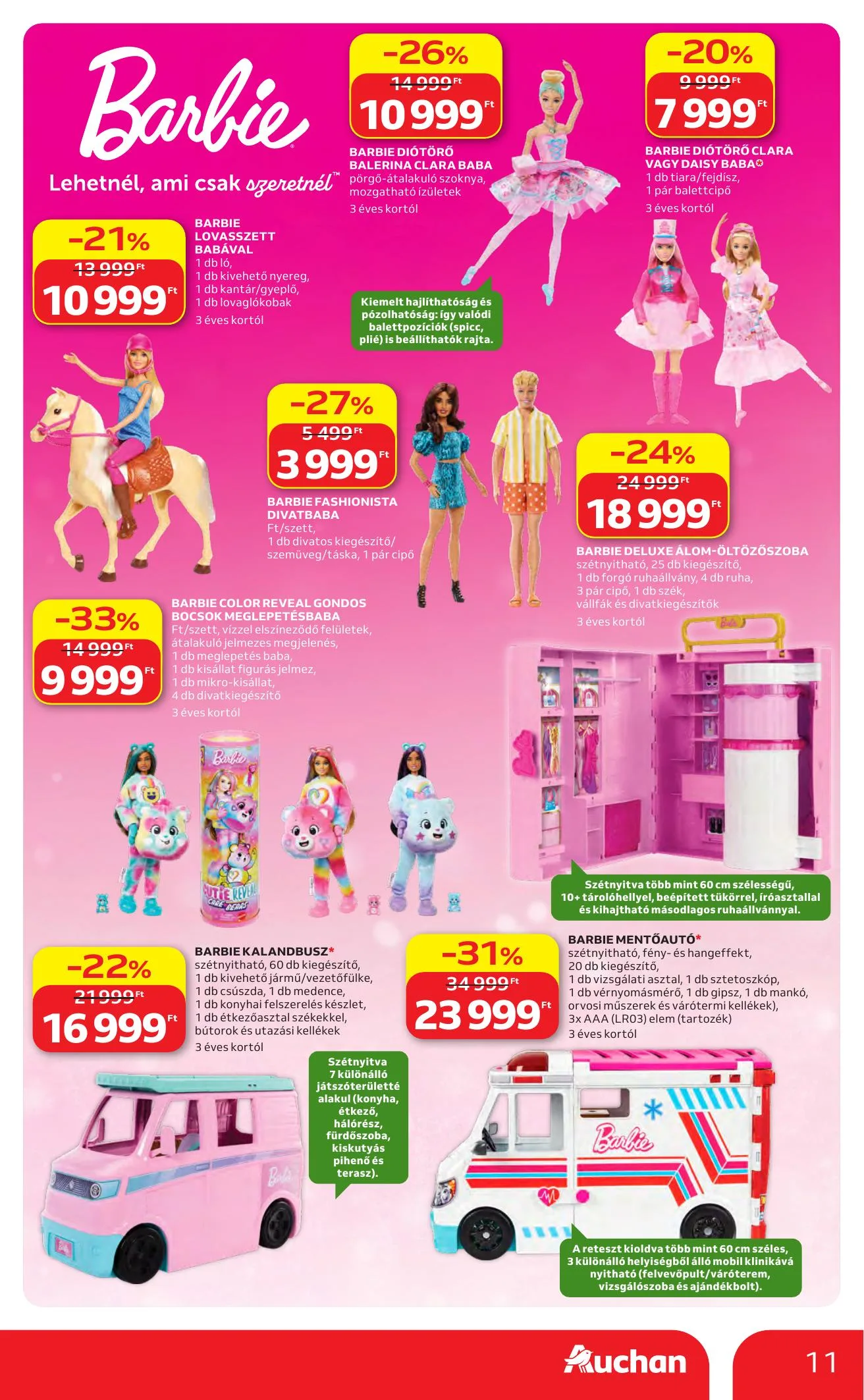 Auchan akciós újság Karácsonyi ajánlataink 10.22–11.25 – 11. oldal