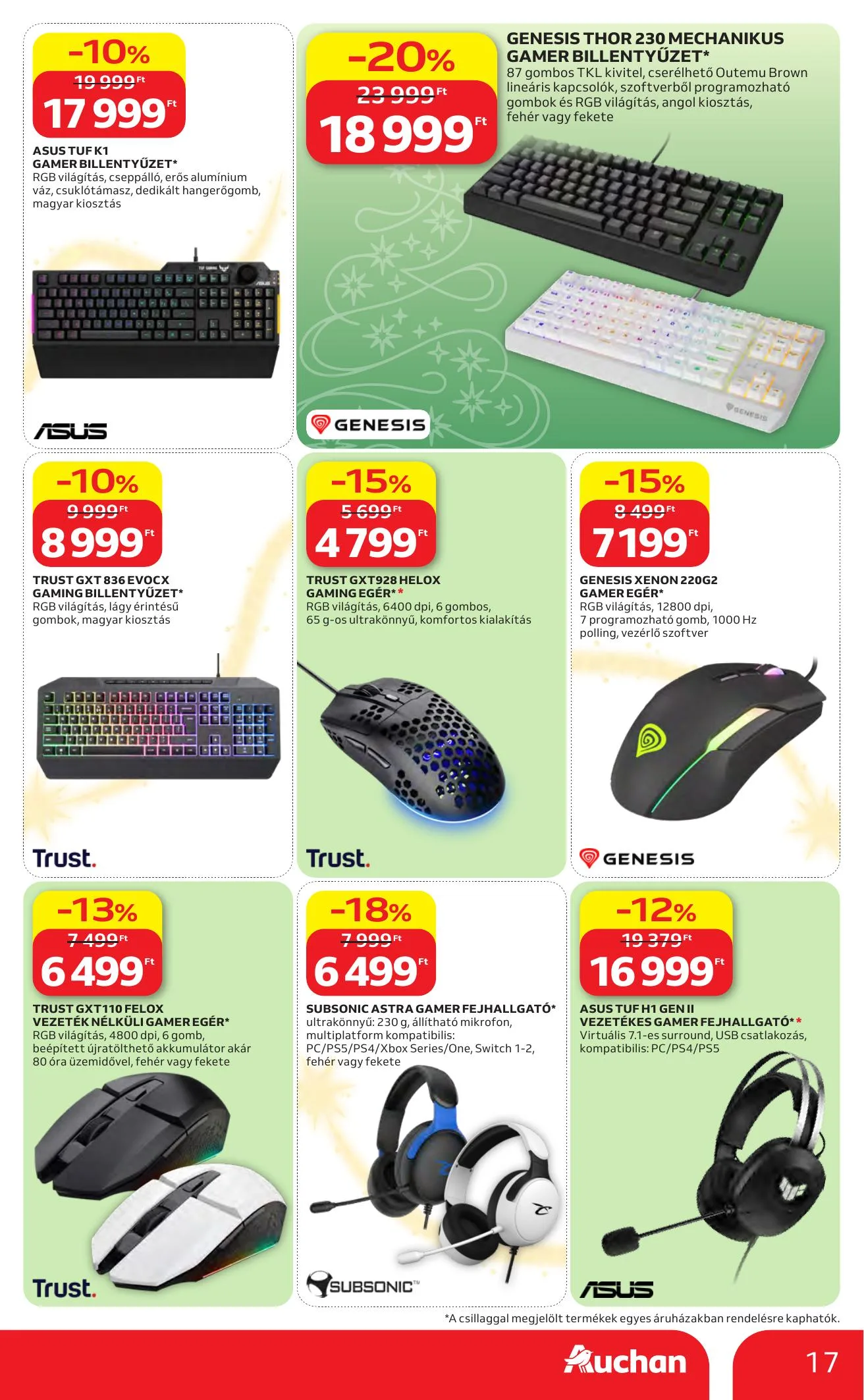 Auchan akciós újság Karácsonyi ajánlataink 10.22–11.25 – 17. oldal