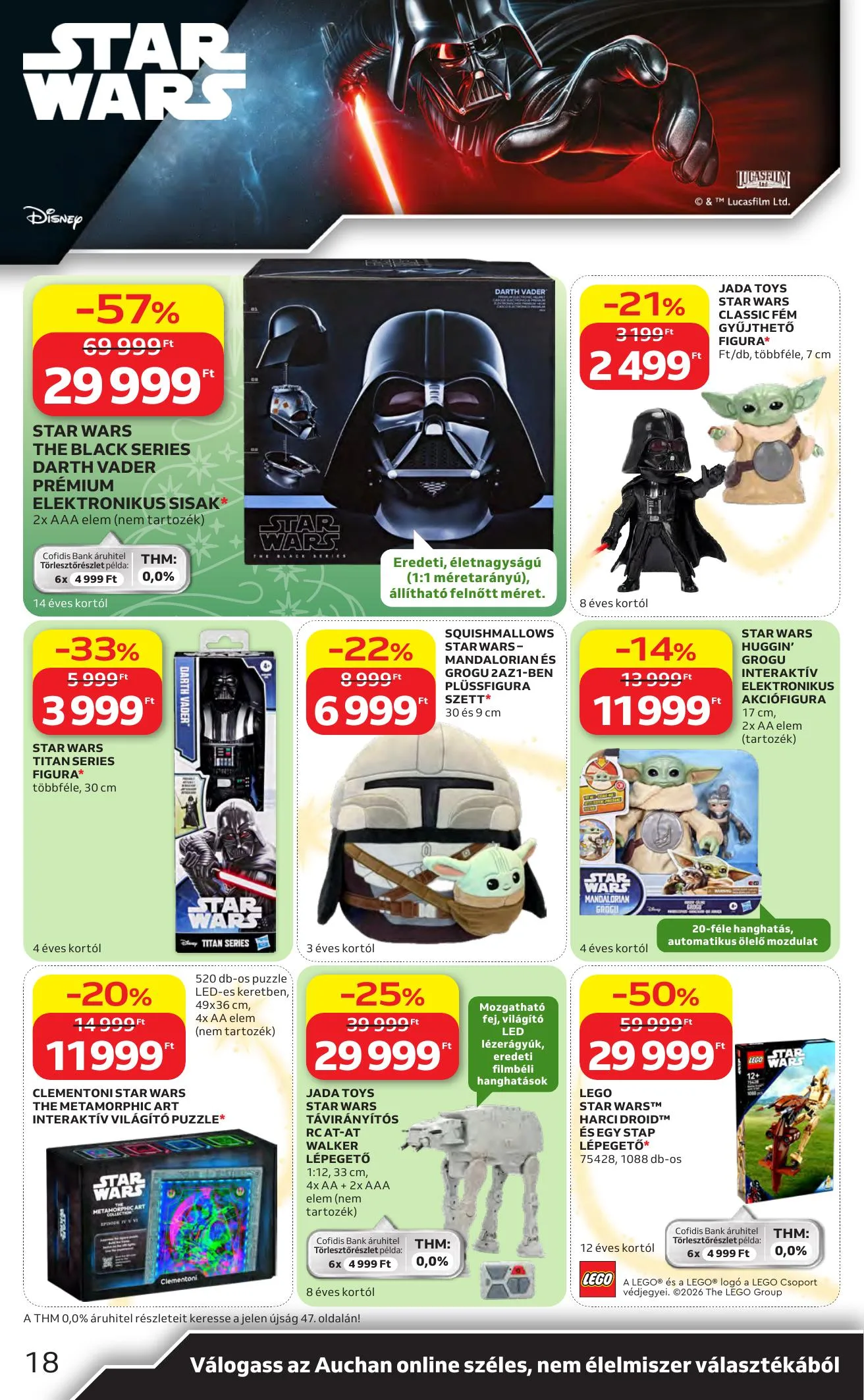 Auchan akciós újság Karácsonyi ajánlataink 10.22–11.25 – 18. oldal