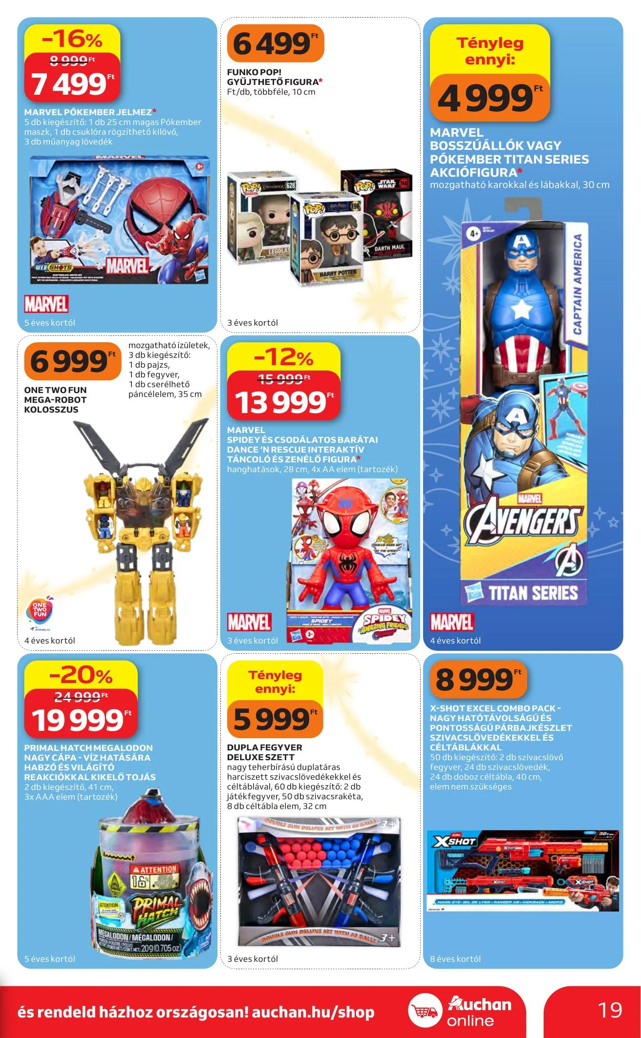 Auchan akciós újság Karácsonyi ajánlataink 10.22–11.25 – 19. oldal