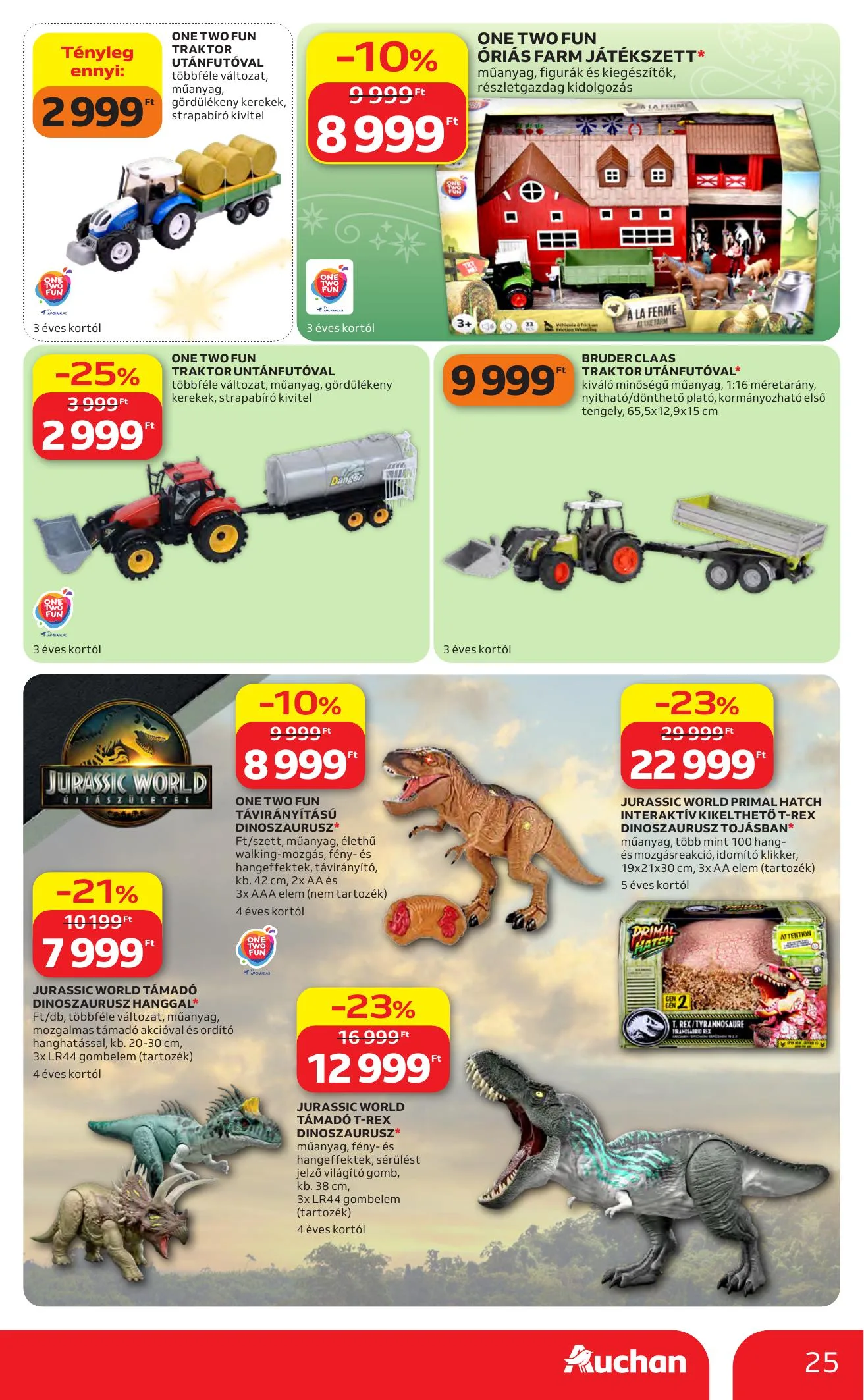 Auchan akciós újság Karácsonyi ajánlataink 10.22–11.25 – 25. oldal