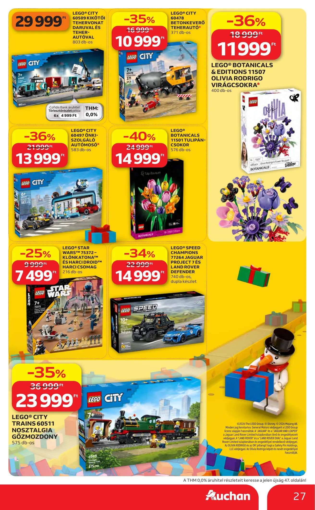 Auchan akciós újság Karácsonyi ajánlataink 10.22–11.25 – 27. oldal