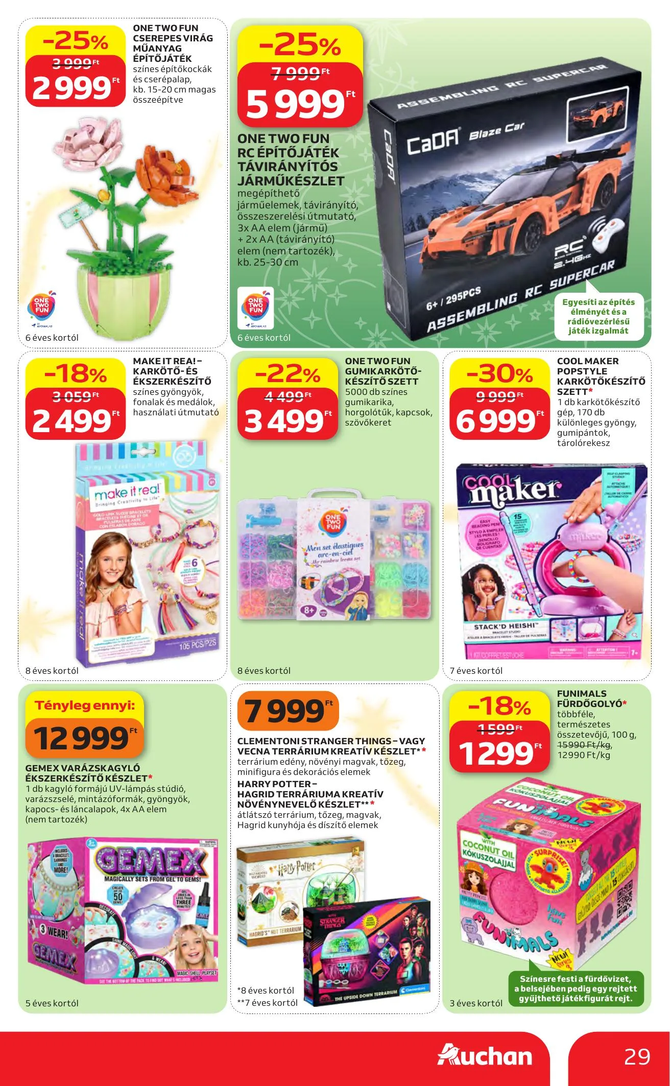 Auchan akciós újság Karácsonyi ajánlataink 10.22–11.25 – 29. oldal