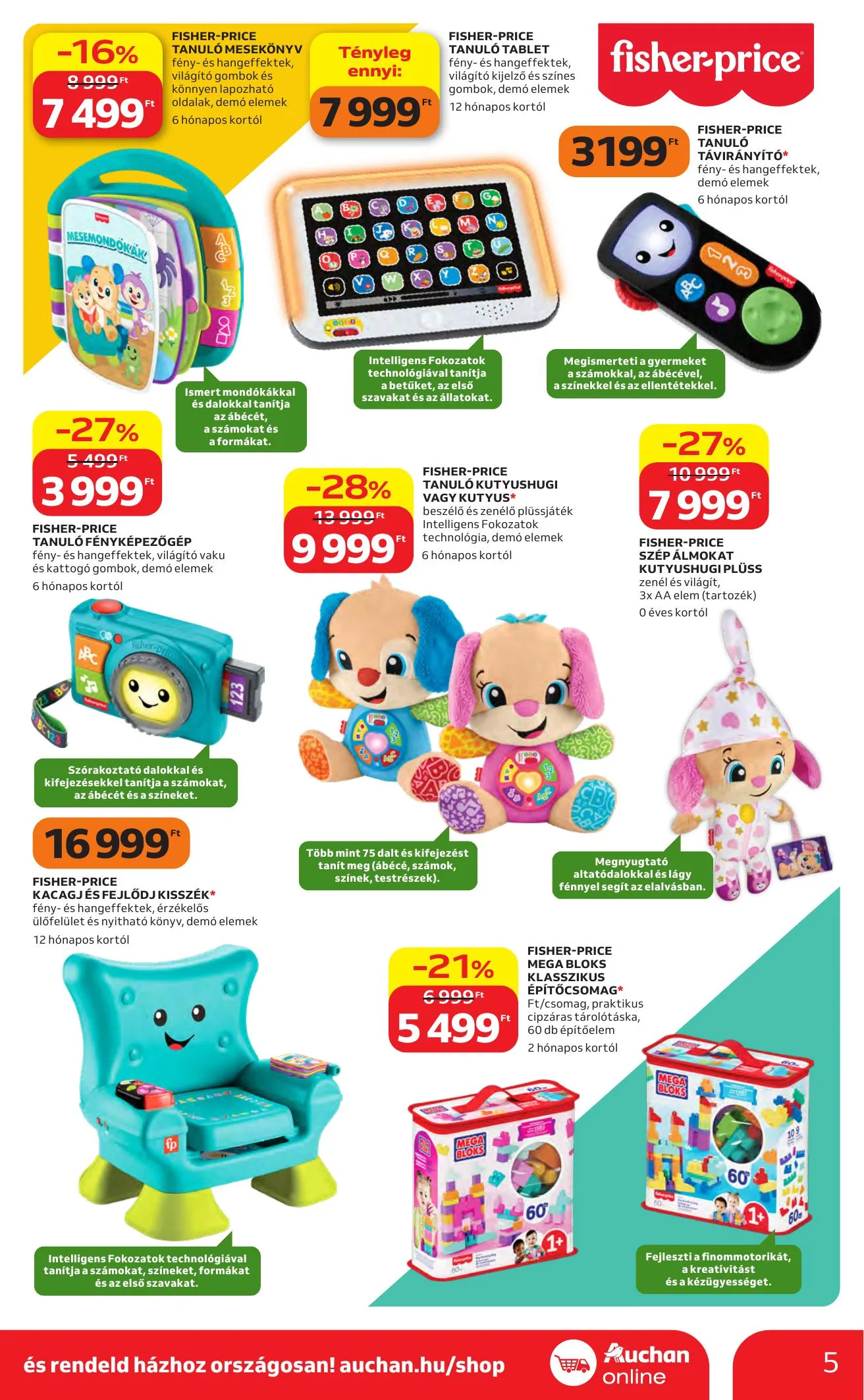 Auchan akciós újság Karácsonyi ajánlataink 10.22–11.25 – 5. oldal