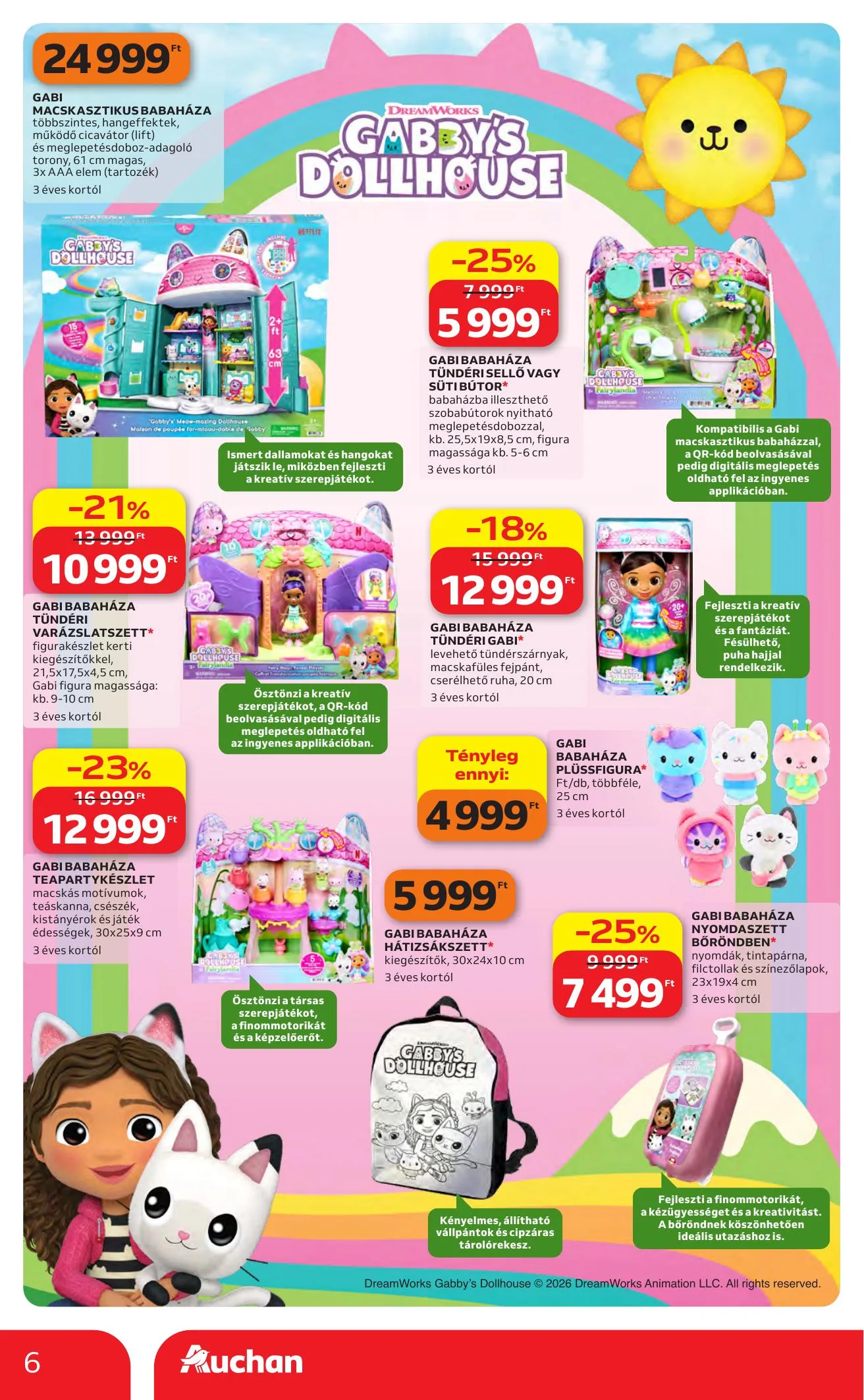 Auchan akciós újság Karácsonyi ajánlataink 10.22–11.25 – 6. oldal