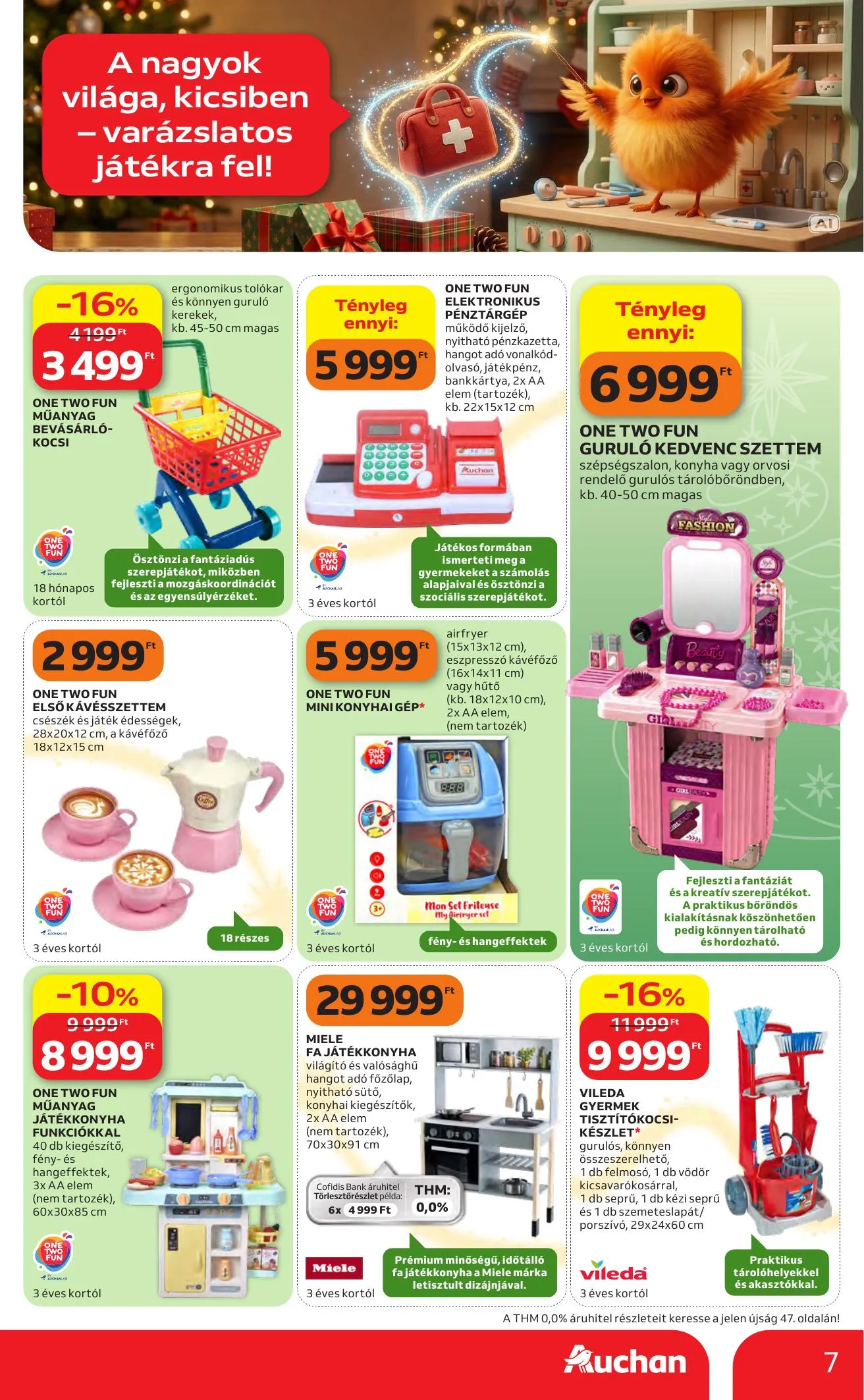 Auchan akciós újság Karácsonyi ajánlataink 10.22–11.25 – 7. oldal