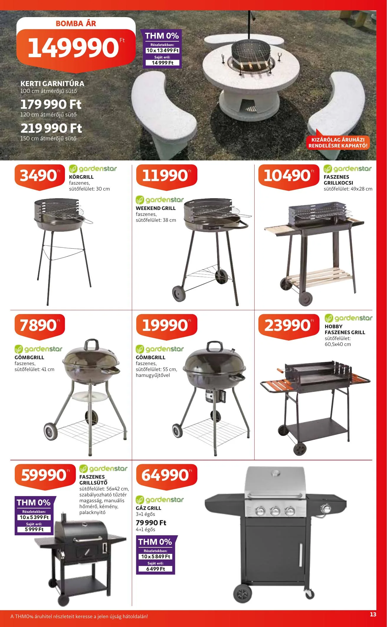 Auchan akciós újság Kert katalógus 04.22–05.05 – 13. oldal