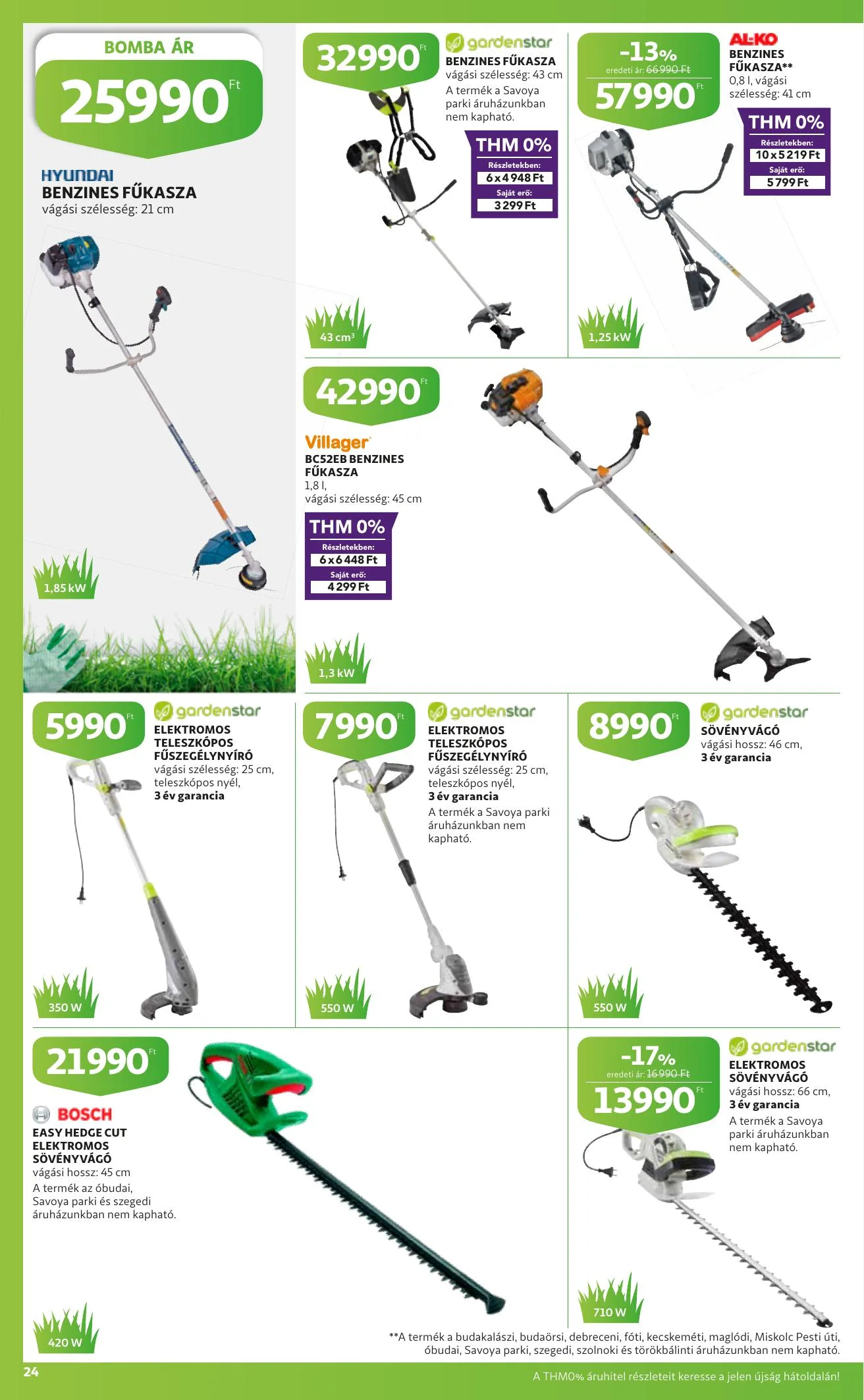 Auchan akciós újság Kert katalógus 04.22–05.05 – 24. oldal