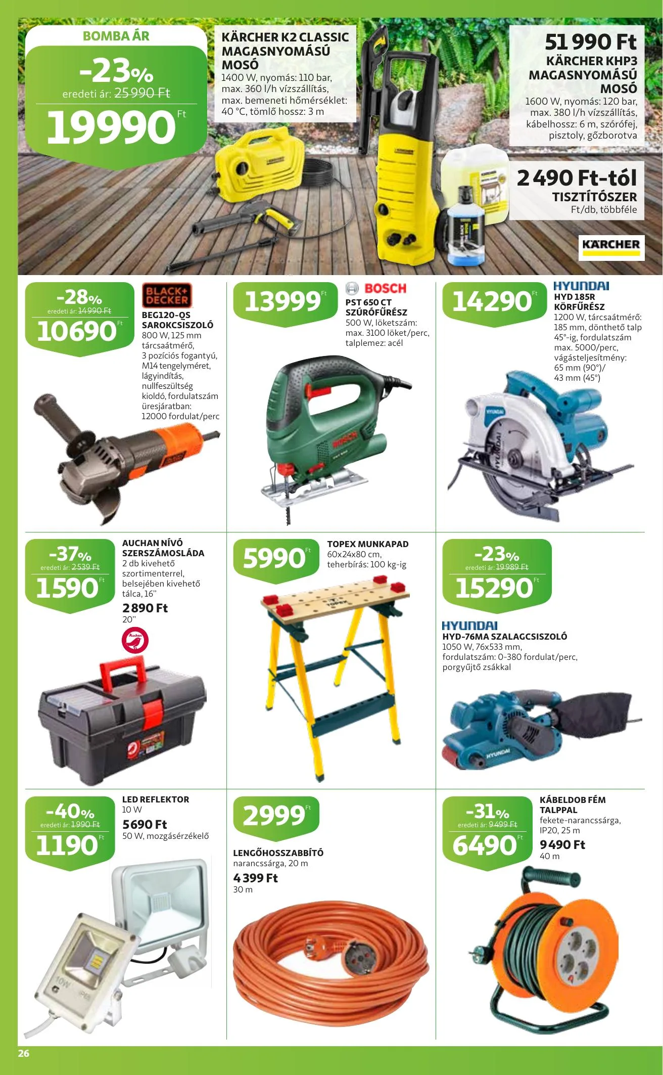 Auchan akciós újság Kert katalógus 04.22–05.05 – 26. oldal
