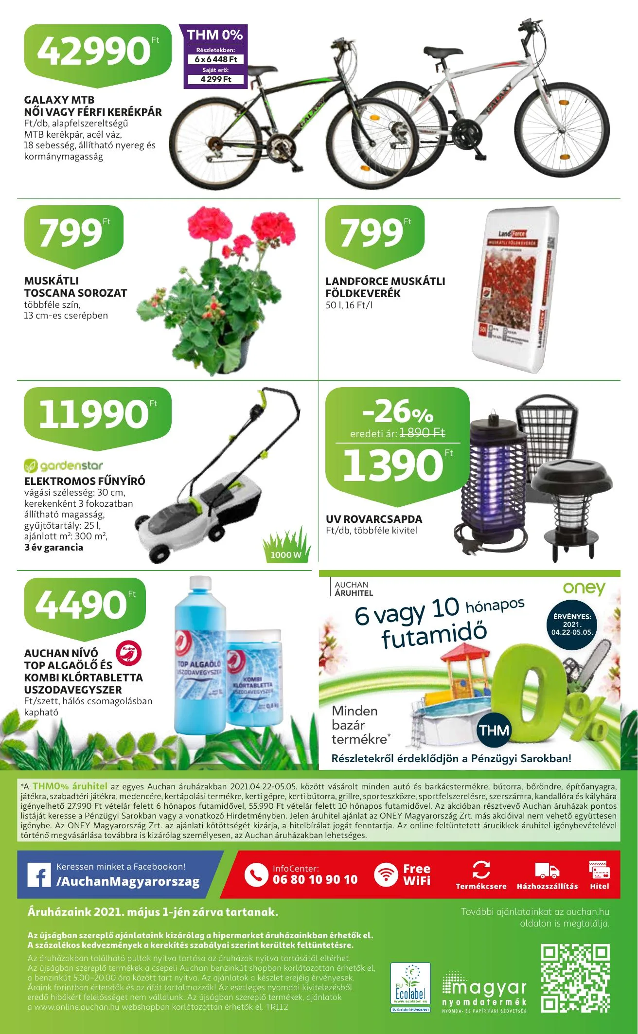 Auchan akciós újság Kert katalógus 04.22–05.05 – 28. oldal