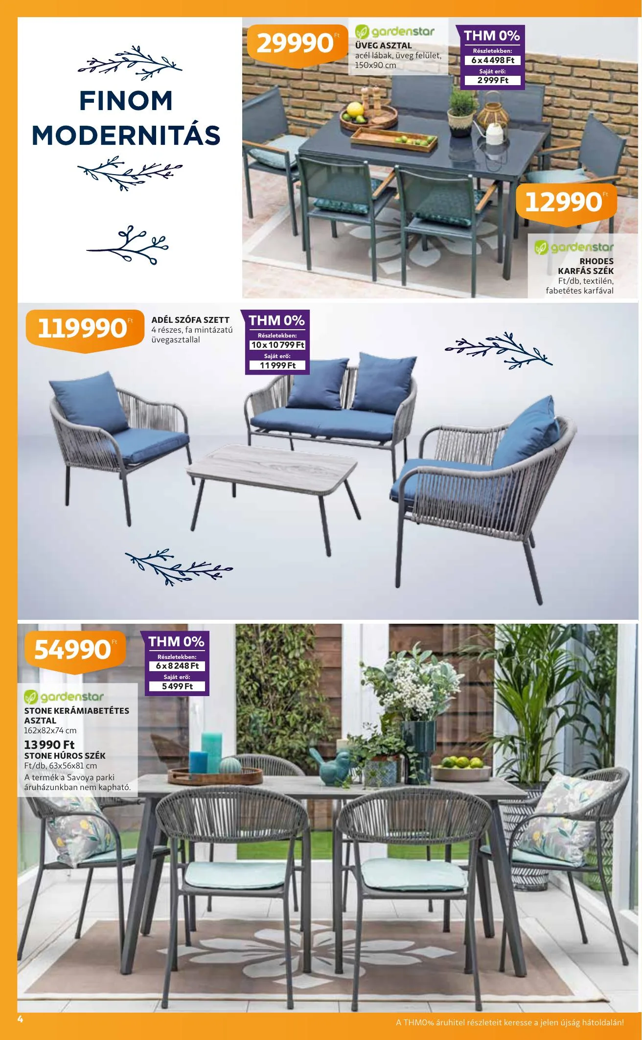 Auchan akciós újság Kert katalógus 04.22–05.05 – 4. oldal