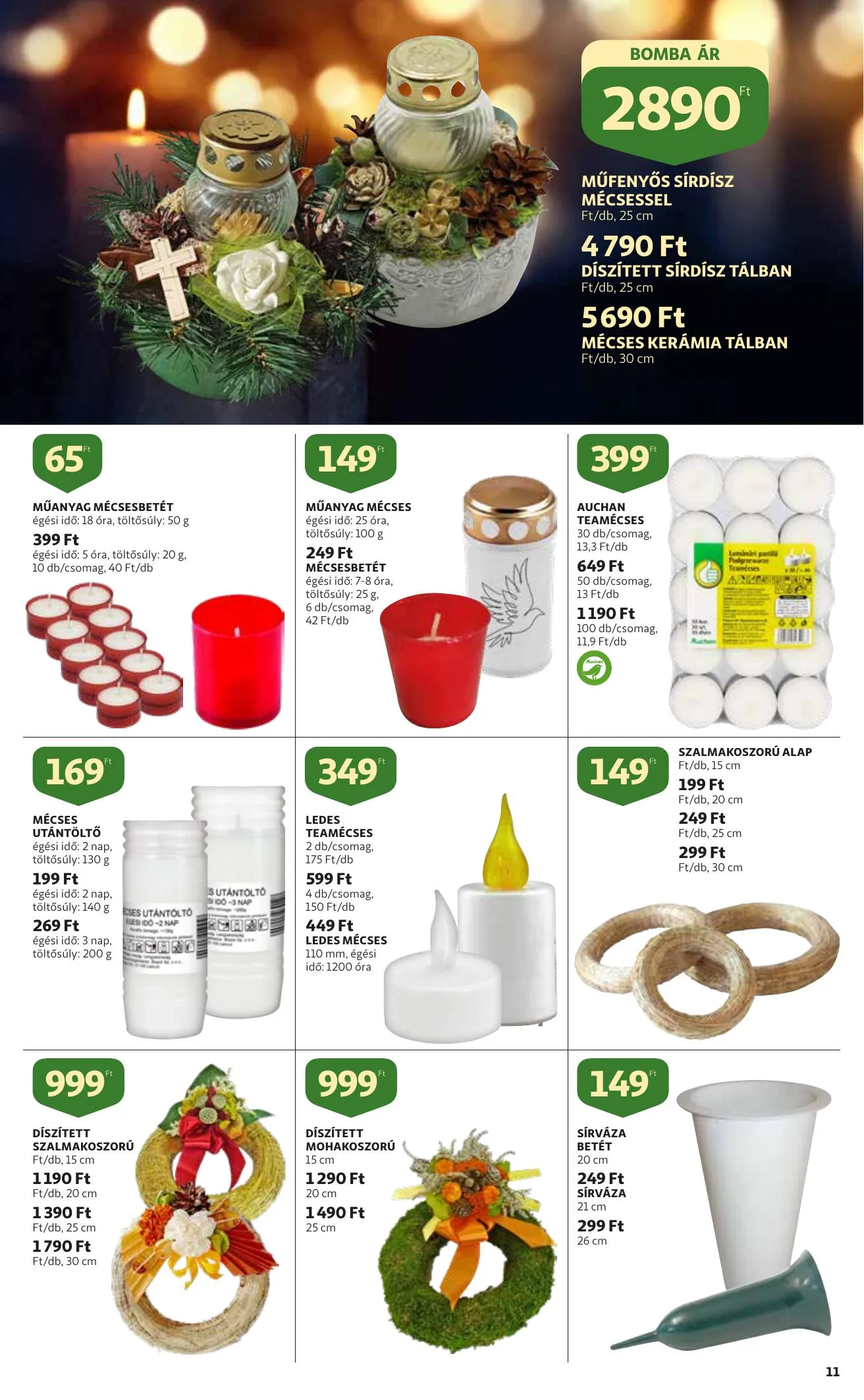 Auchan akciós újság Kert katalógus 09.16–09.29 – 11. oldal