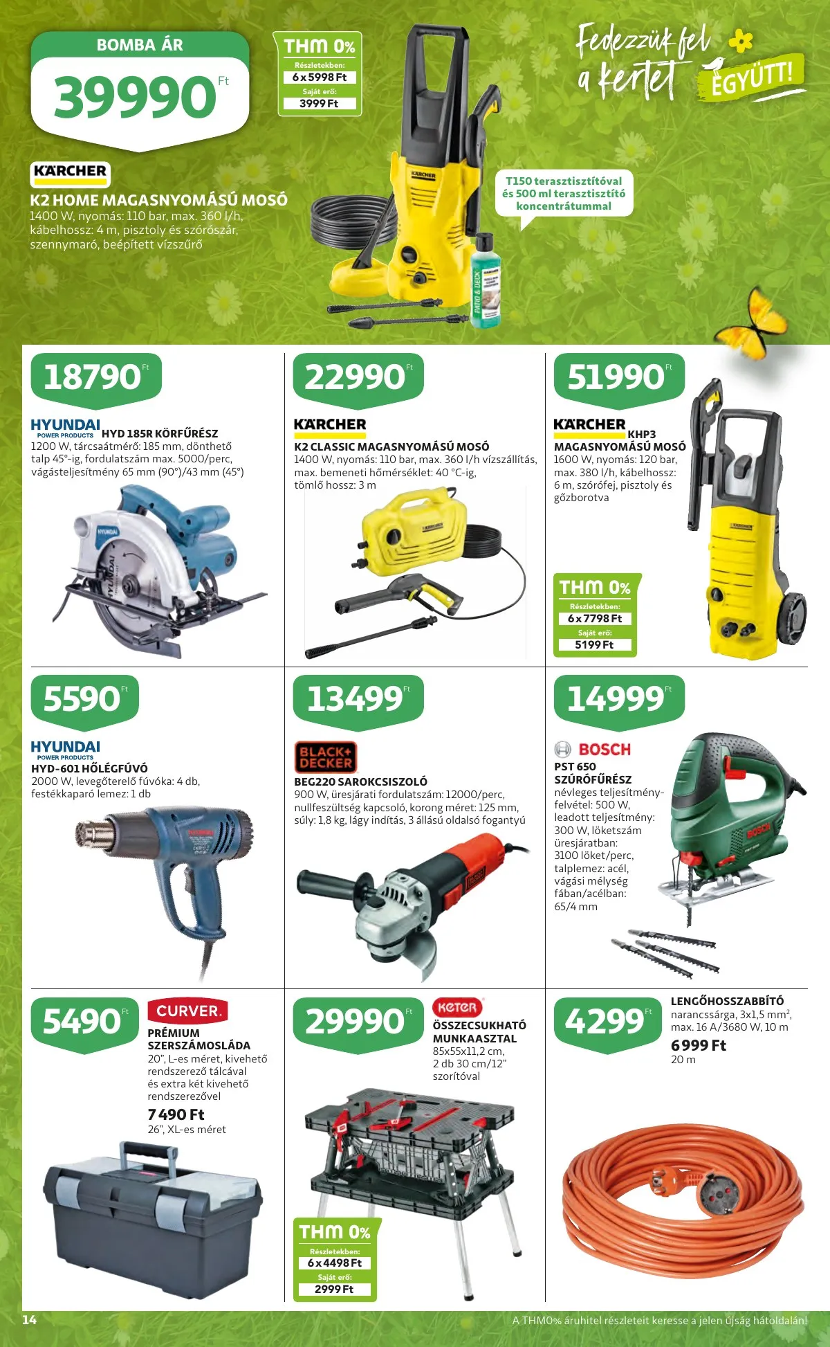 Auchan akciós újság Kert katalógus 03.10–03.23 – 14. oldal