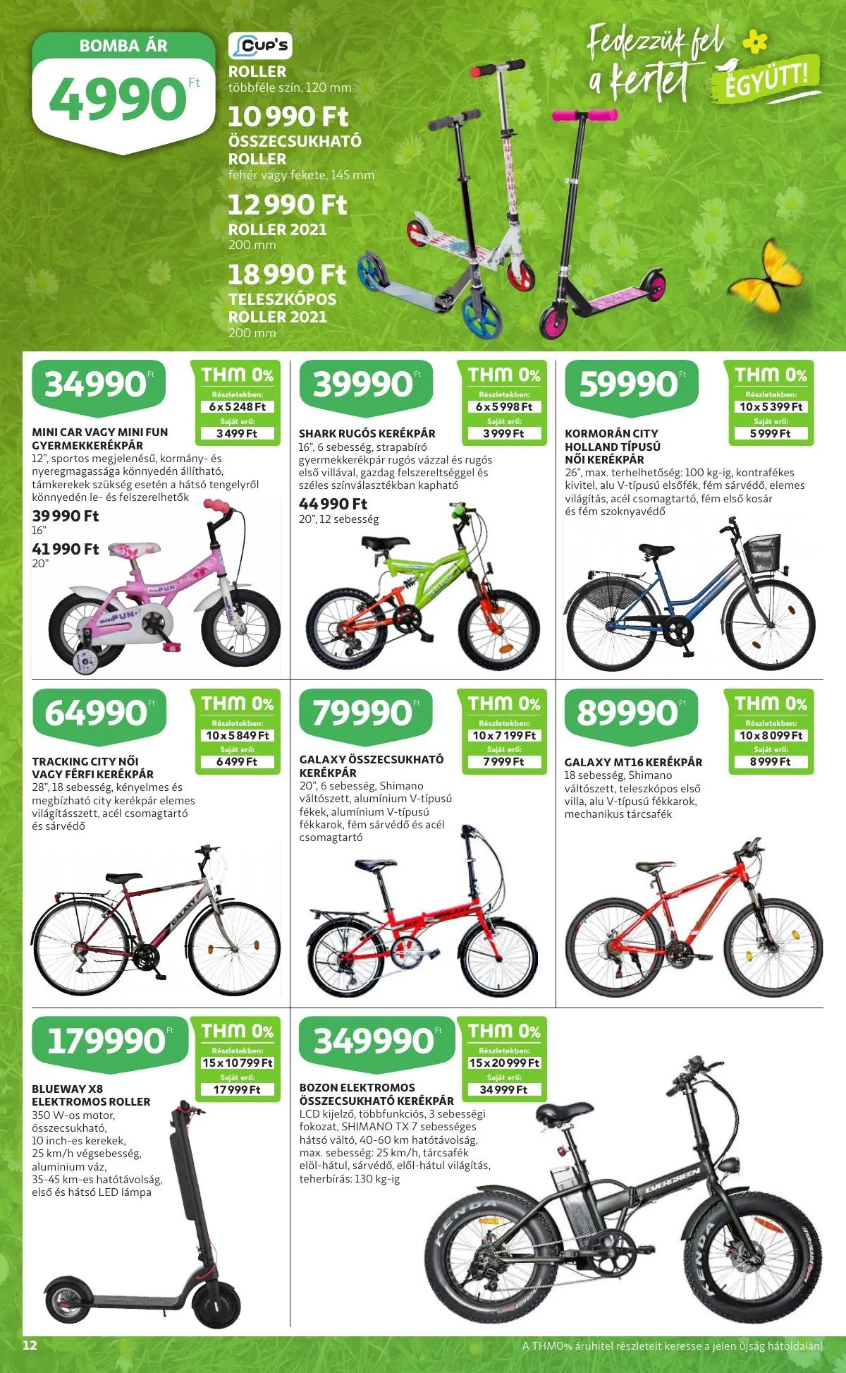 Auchan akciós újság Kert 04.07–04.20 – 12. oldal