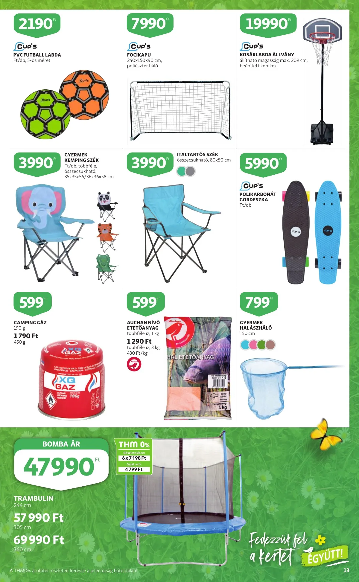 Auchan akciós újság Kert 04.07–04.20 – 13. oldal