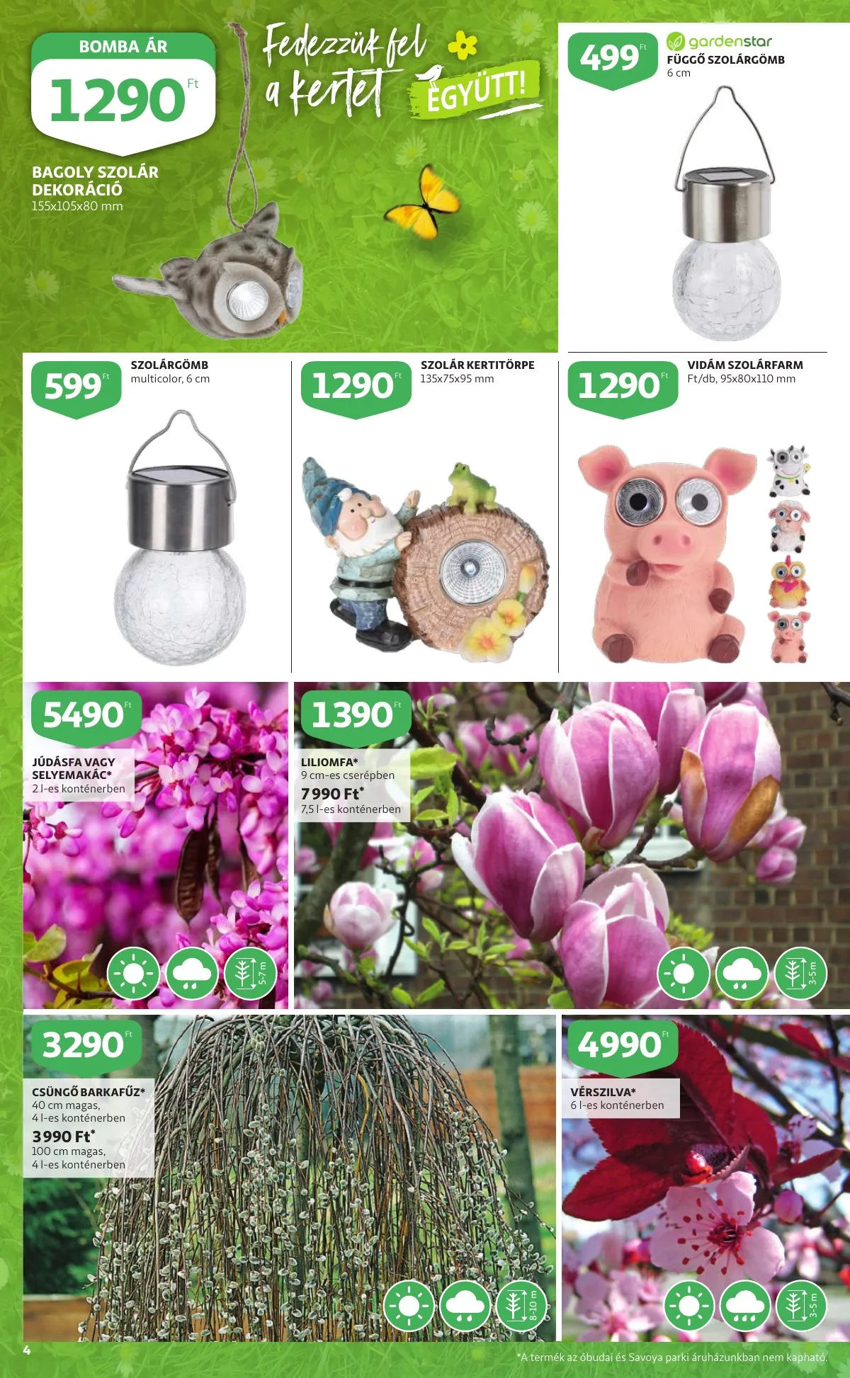 Auchan akciós újság Kert 04.07–04.20 – 4. oldal