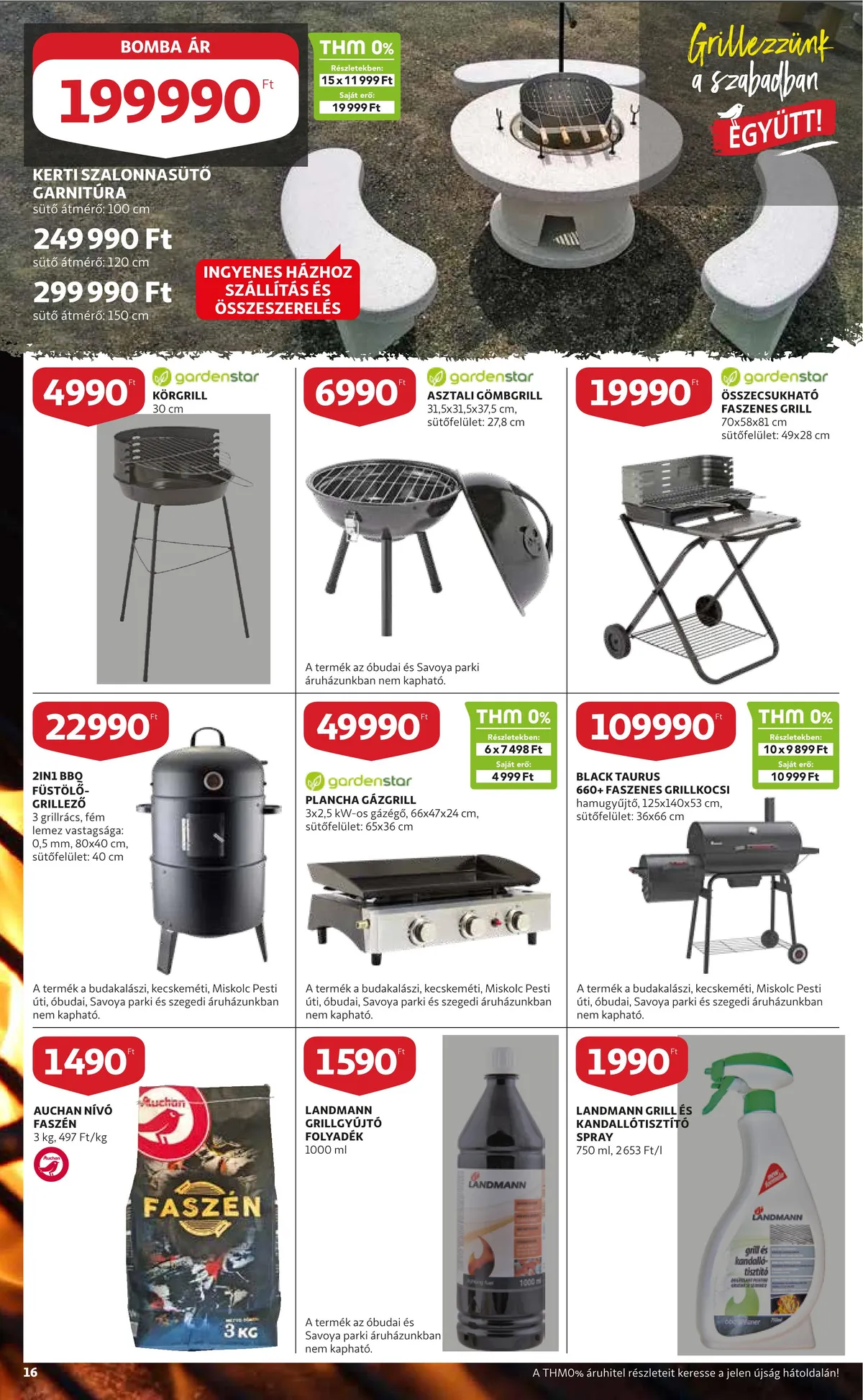 Auchan akciós újság Kert 04.21–05.04 – 16. oldal