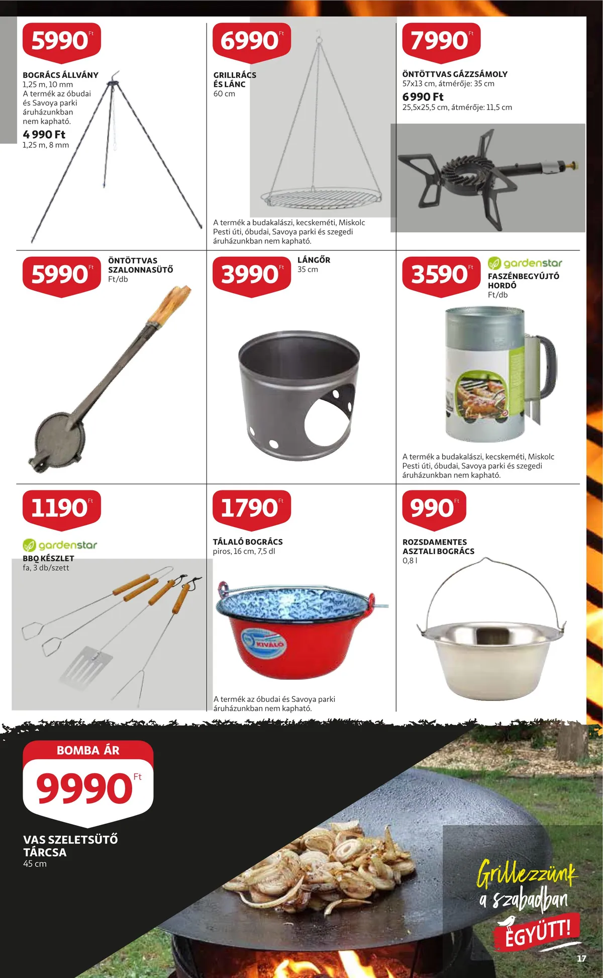 Auchan akciós újság Kert 04.21–05.04 – 17. oldal