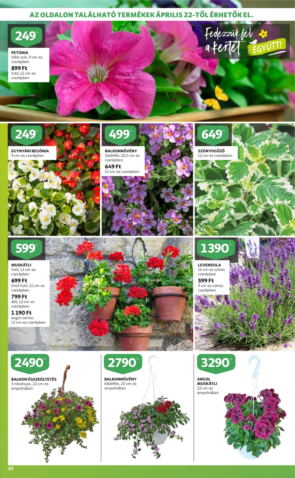 Auchan akciós újság Kert 04.21–05.04 – 20. oldal