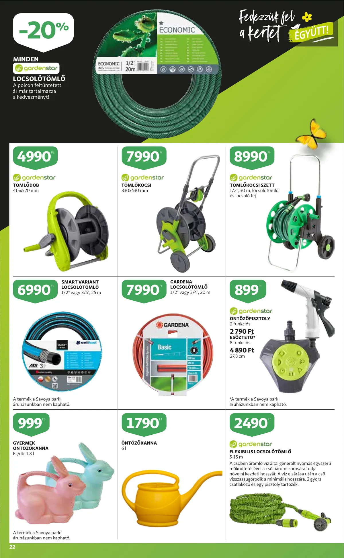 Auchan akciós újság Kert 04.21–05.04 – 22. oldal