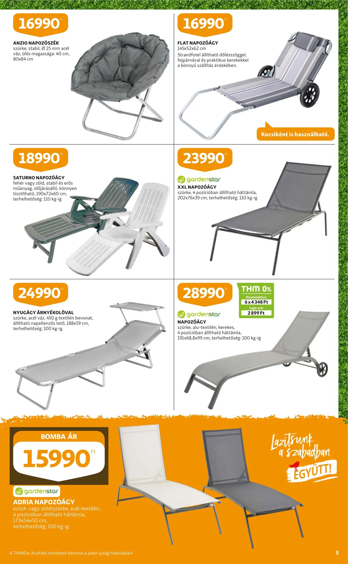 Auchan akciós újság Kert 04.21–05.04 – 5. oldal