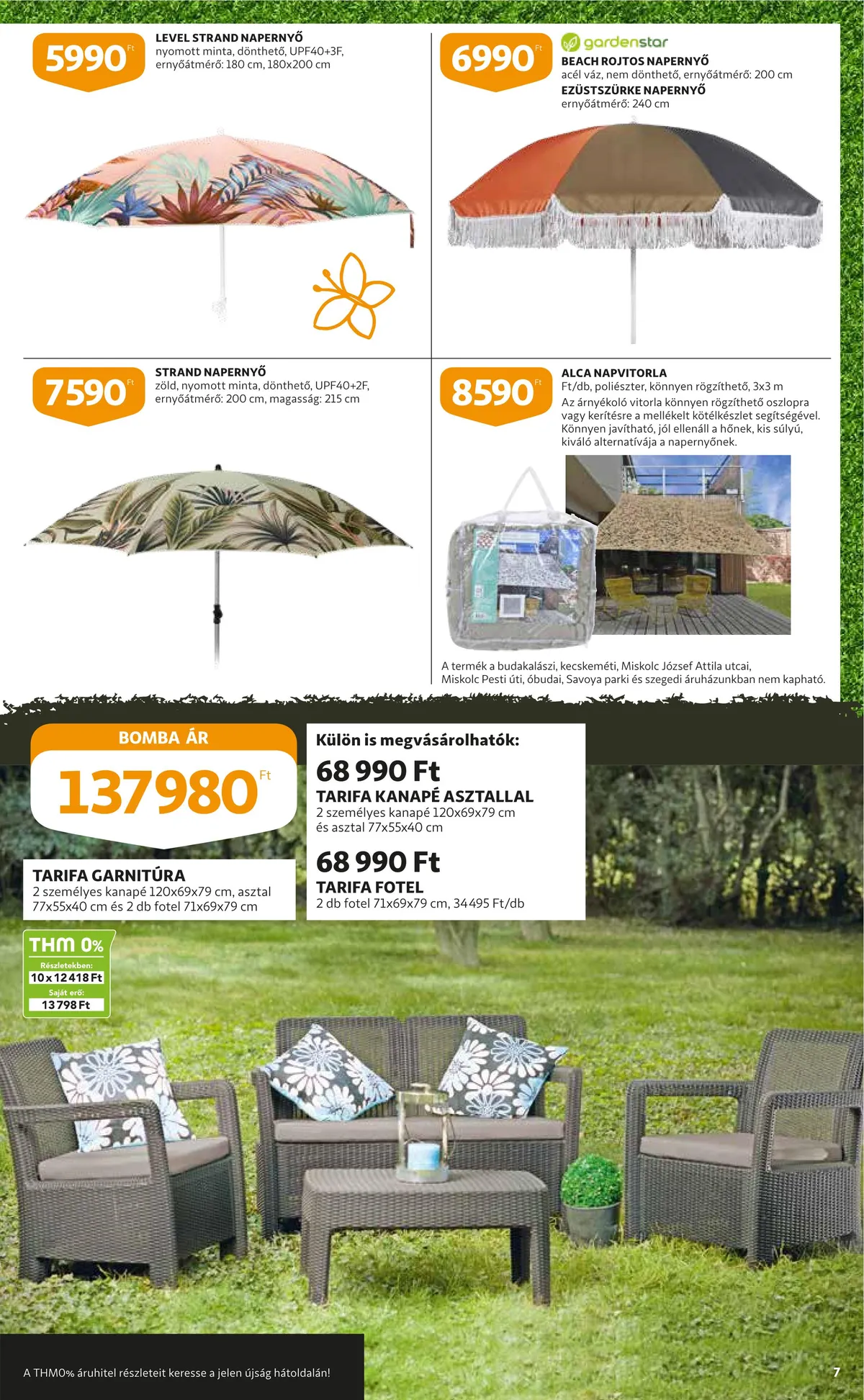 Auchan akciós újság Kert 04.21–05.04 – 7. oldal