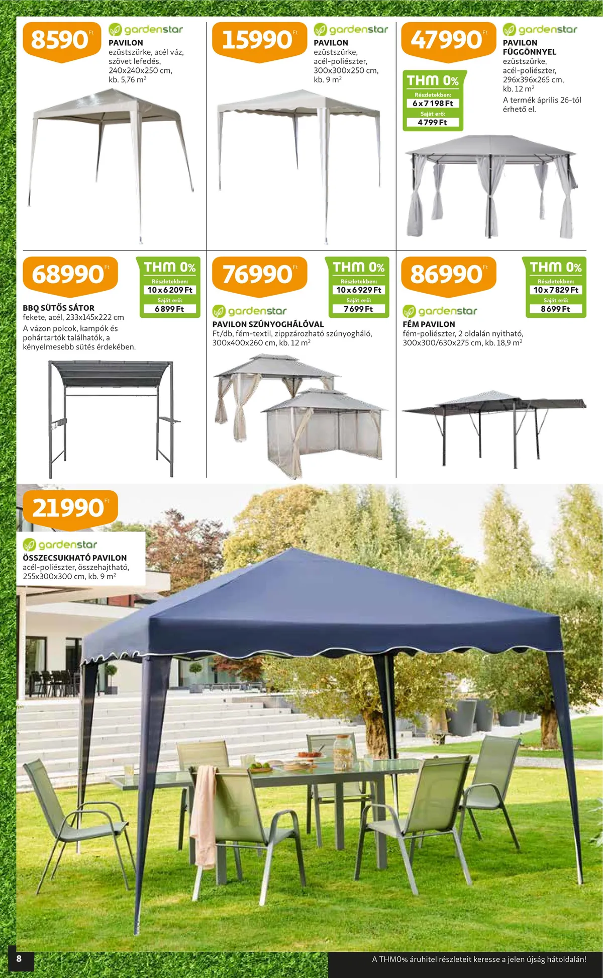 Auchan akciós újság Kert 04.21–05.04 – 8. oldal