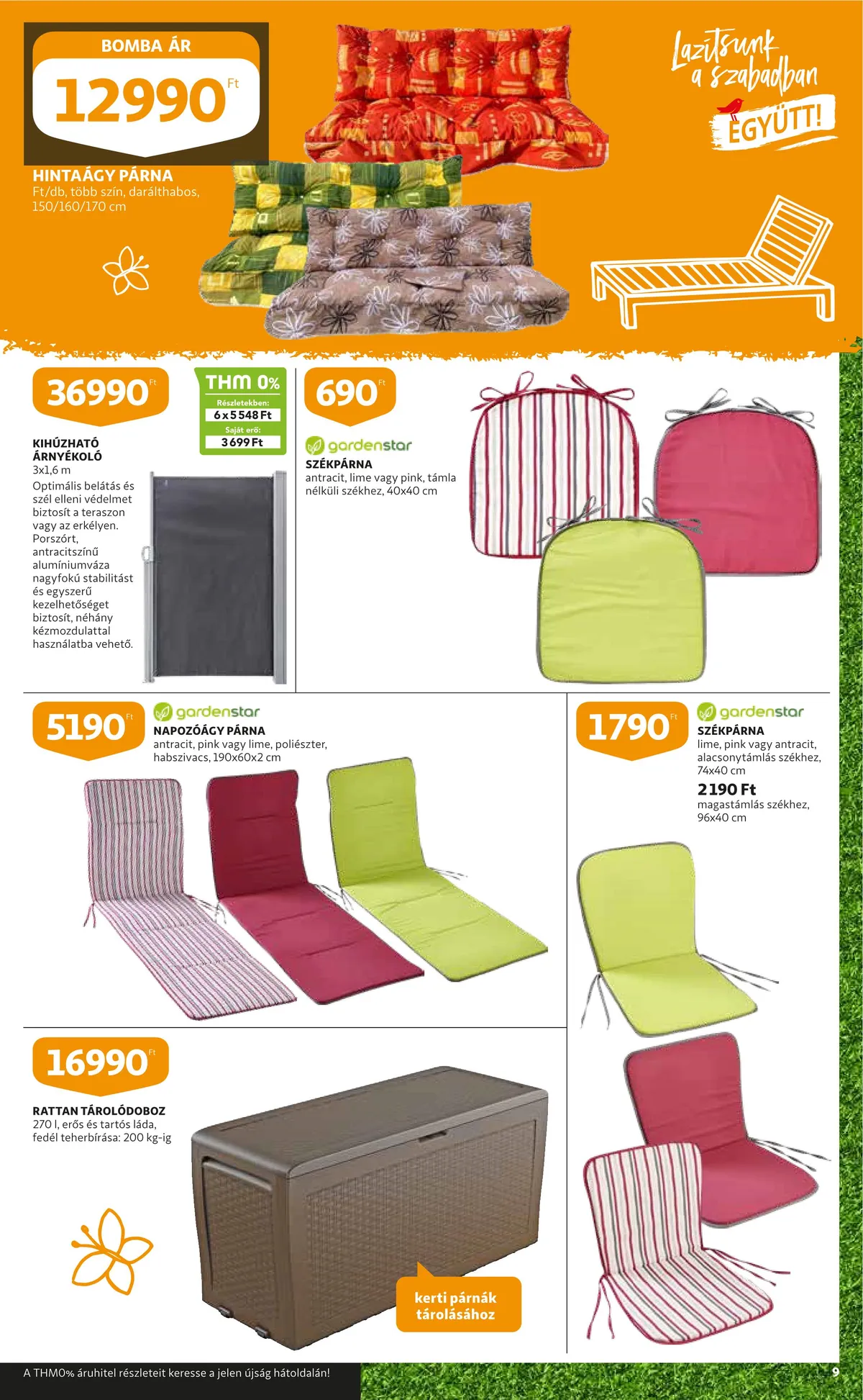 Auchan akciós újság Kert 04.21–05.04 – 9. oldal