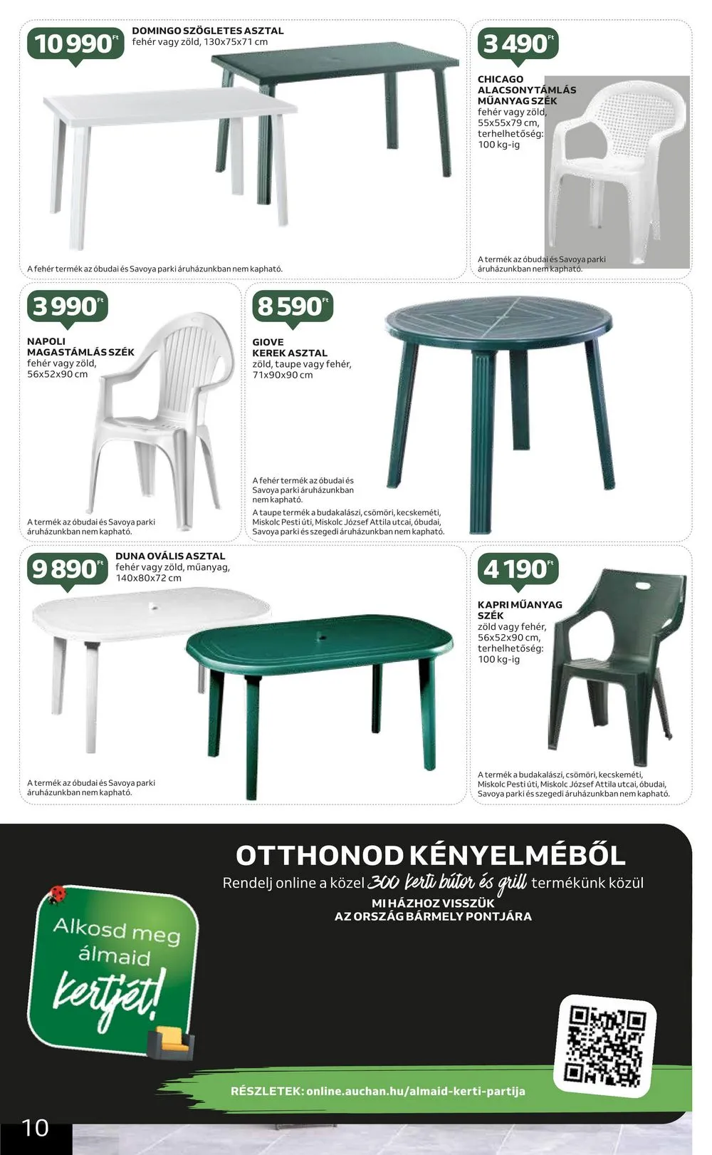 Auchan akciós újság Kert 04.20–05.17 – 10. oldal