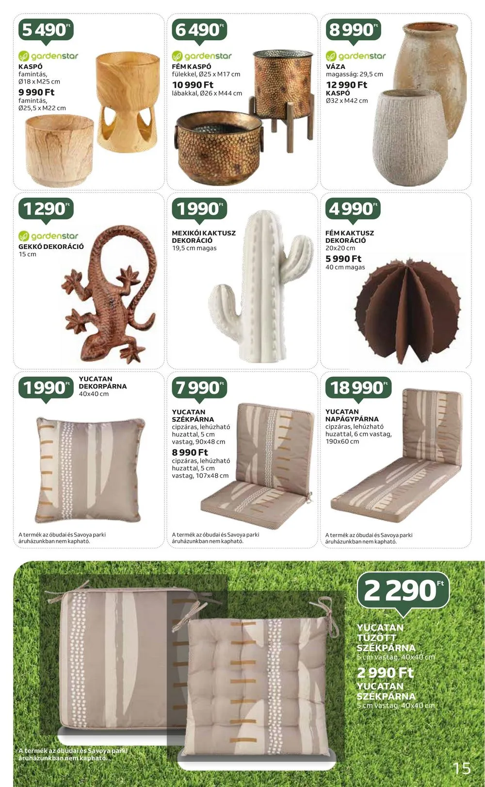 Auchan akciós újság Kert 04.20–05.17 – 15. oldal
