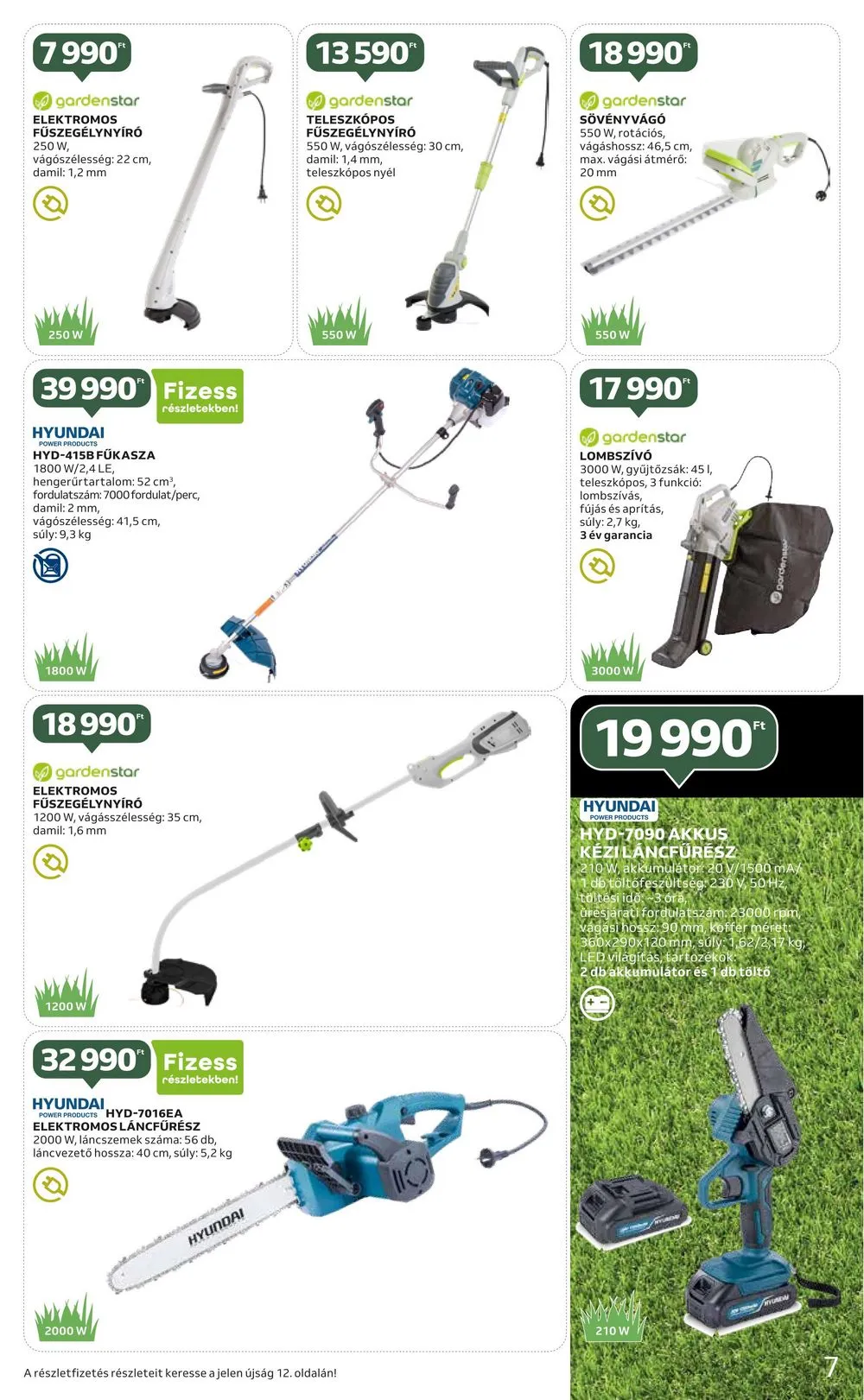 Auchan akciós újság Kert 04.20–05.17 – 7. oldal