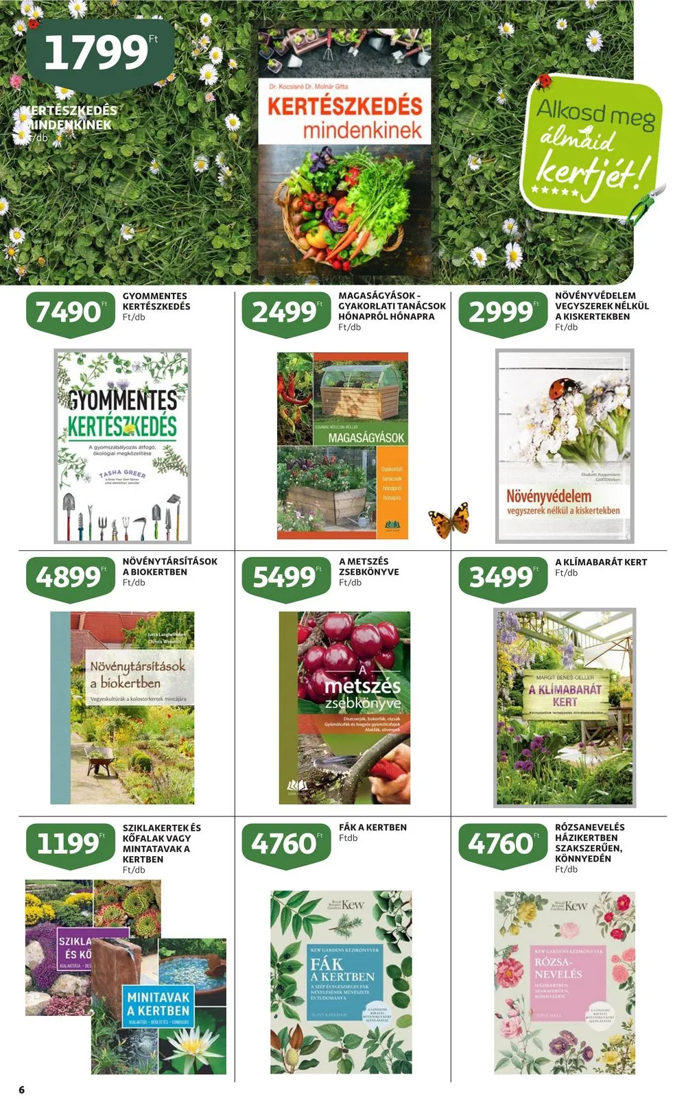 Auchan akciós újság Kerteszet 03.30–04.19 – 6. oldal