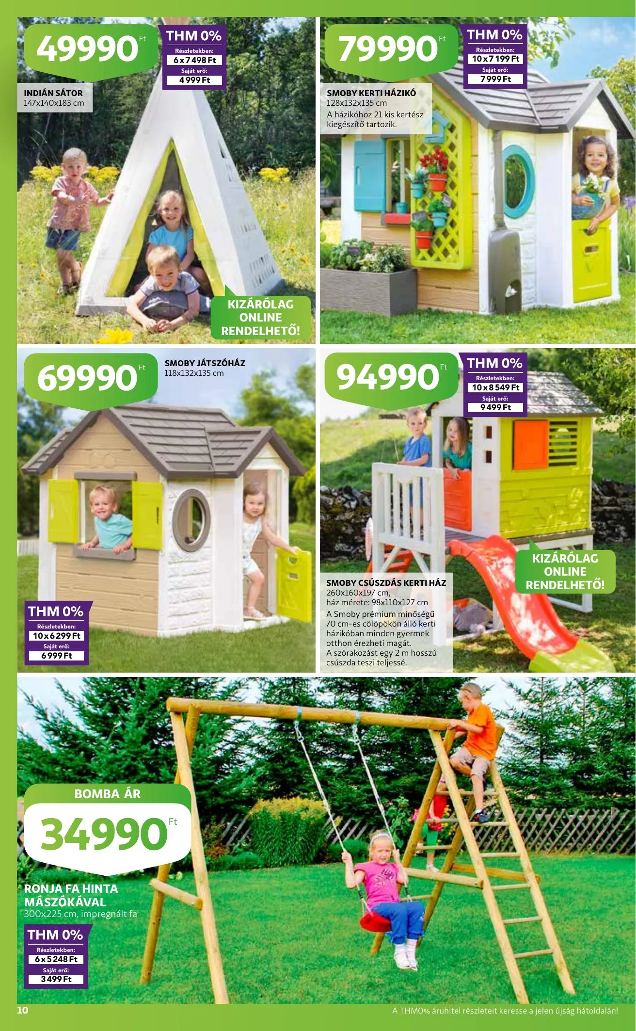 Auchan akciós újság Kertibutor katalógus 03.25–04.14 – 10. oldal
