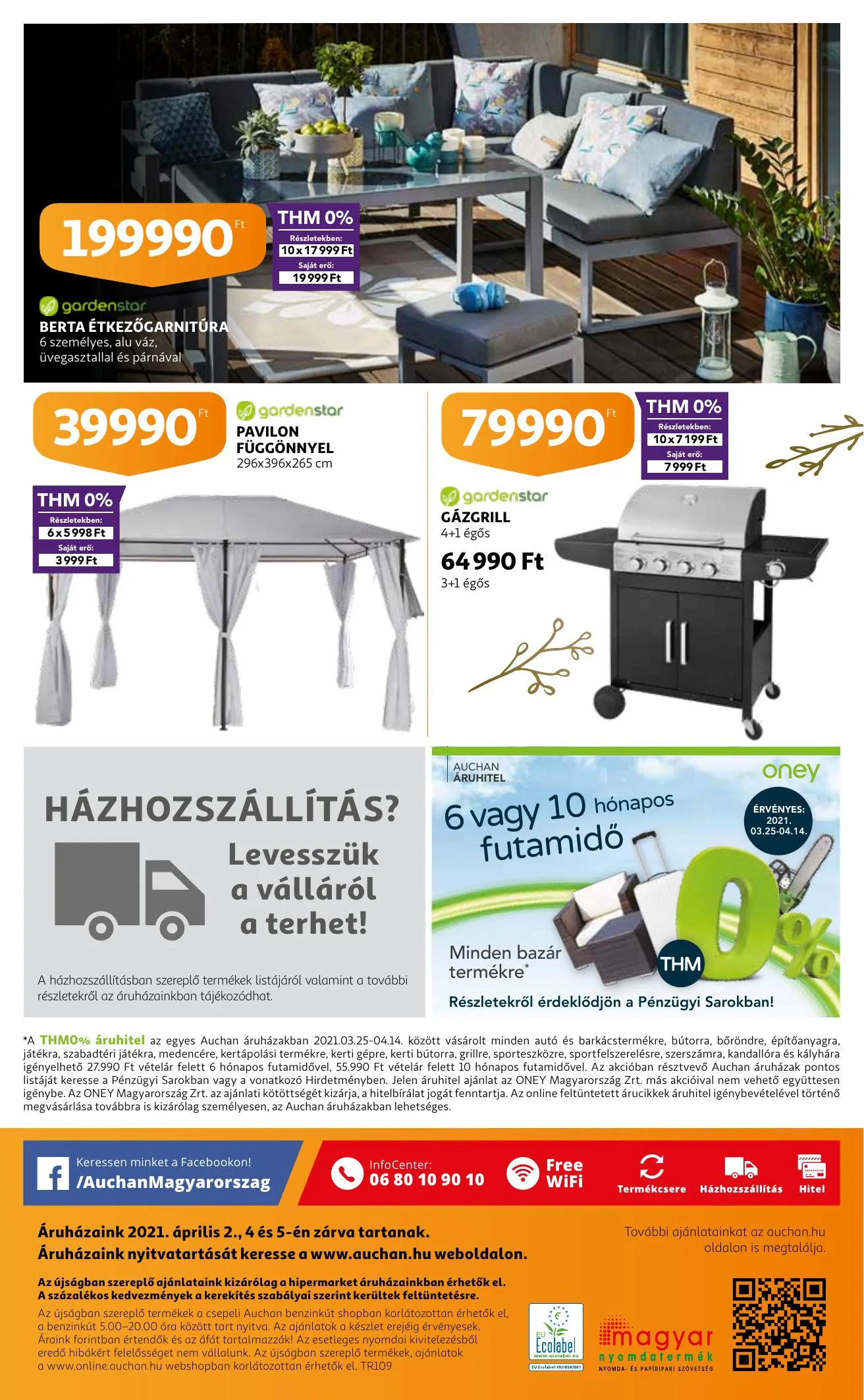 Auchan akciós újság Kertibutor katalógus 03.25–04.14 – 12. oldal