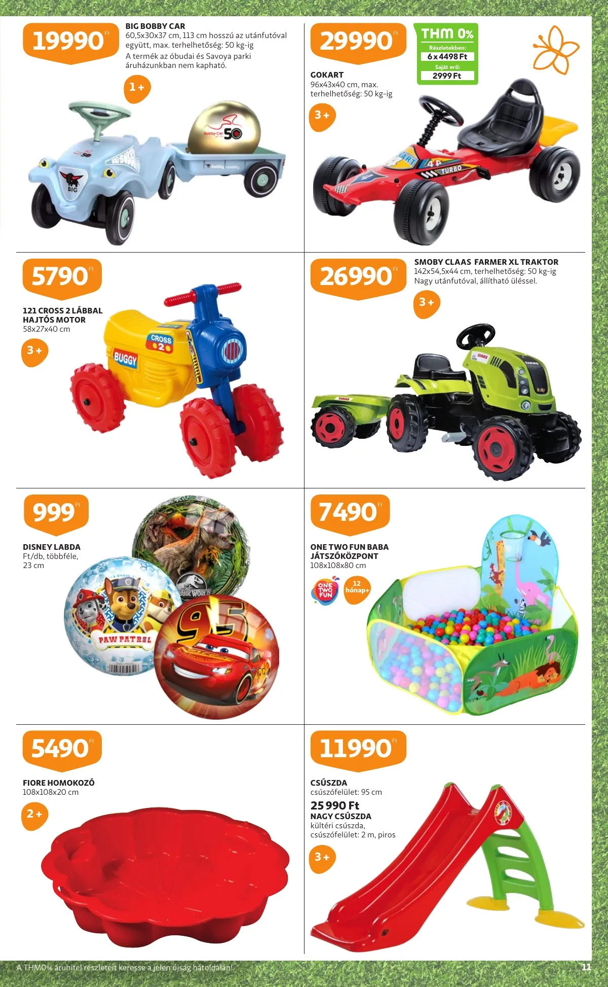 Auchan akciós újság Kertibutor katalógus 03.24–04.16 – 11. oldal