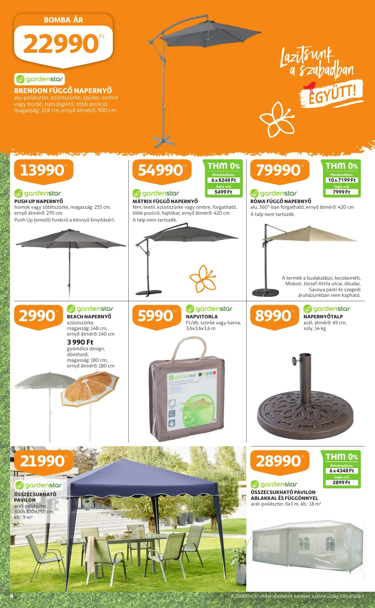 Auchan akciós újság Kertibutor katalógus 03.24–04.16 – 6. oldal
