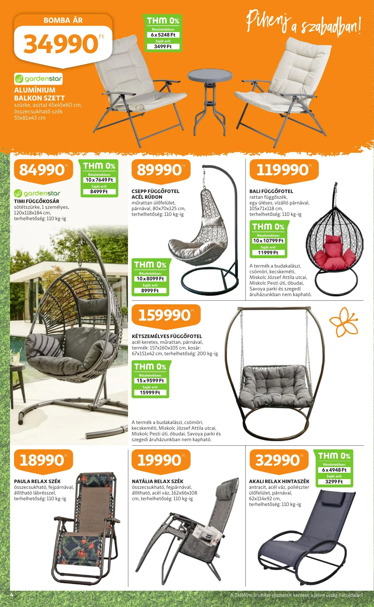 Auchan akciós újság Kertibutor 03.24–04.16 – 4. oldal