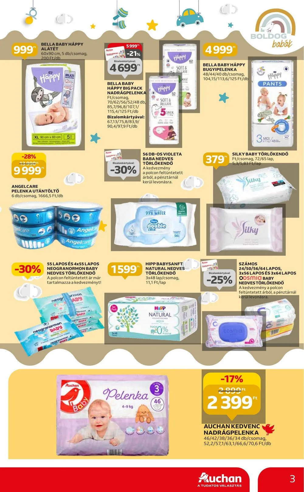 Auchan akciós újság Lekgisebbeknek 08.31–09.13 – 3. oldal