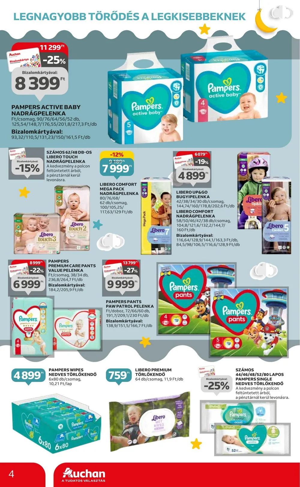 Auchan akciós újság Lekgisebbeknek 08.31–09.13 – 4. oldal