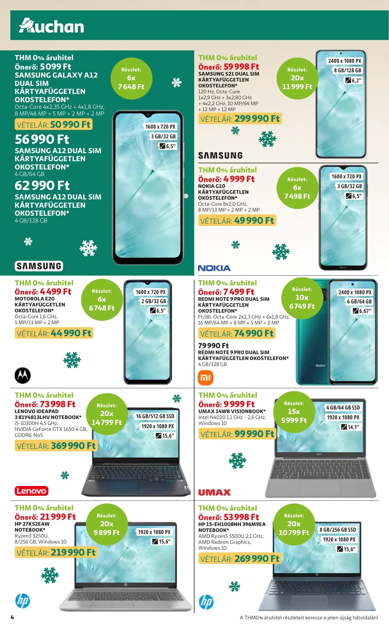 Auchan akciós újság Muszai katalógus 12.02–12.08 – 4. oldal
