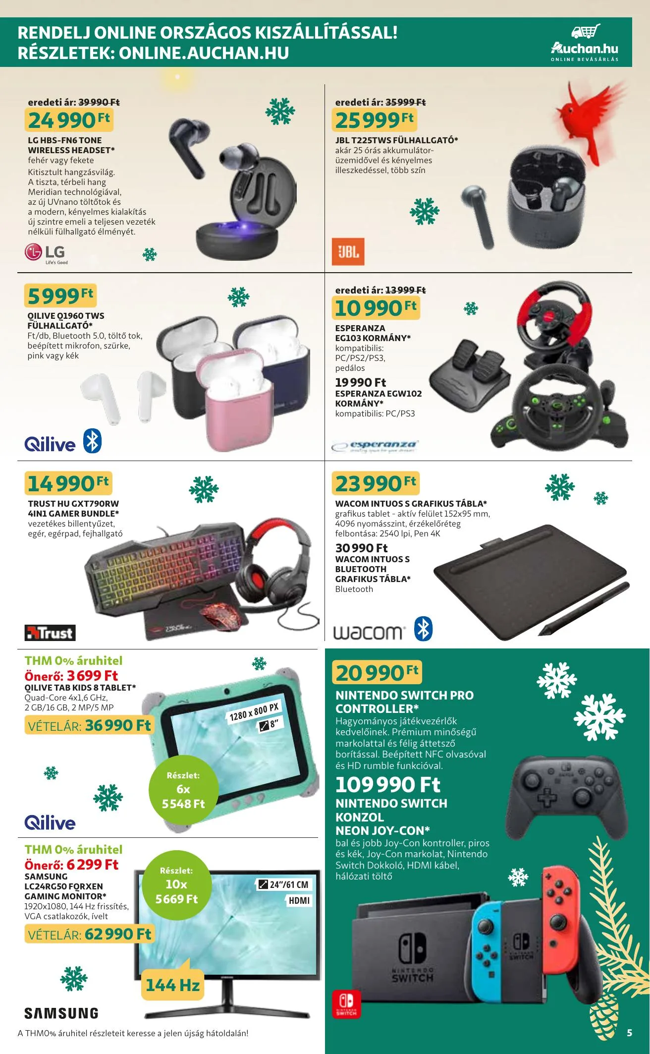 Auchan akciós újság Muszai katalógus 12.02–12.08 – 5. oldal