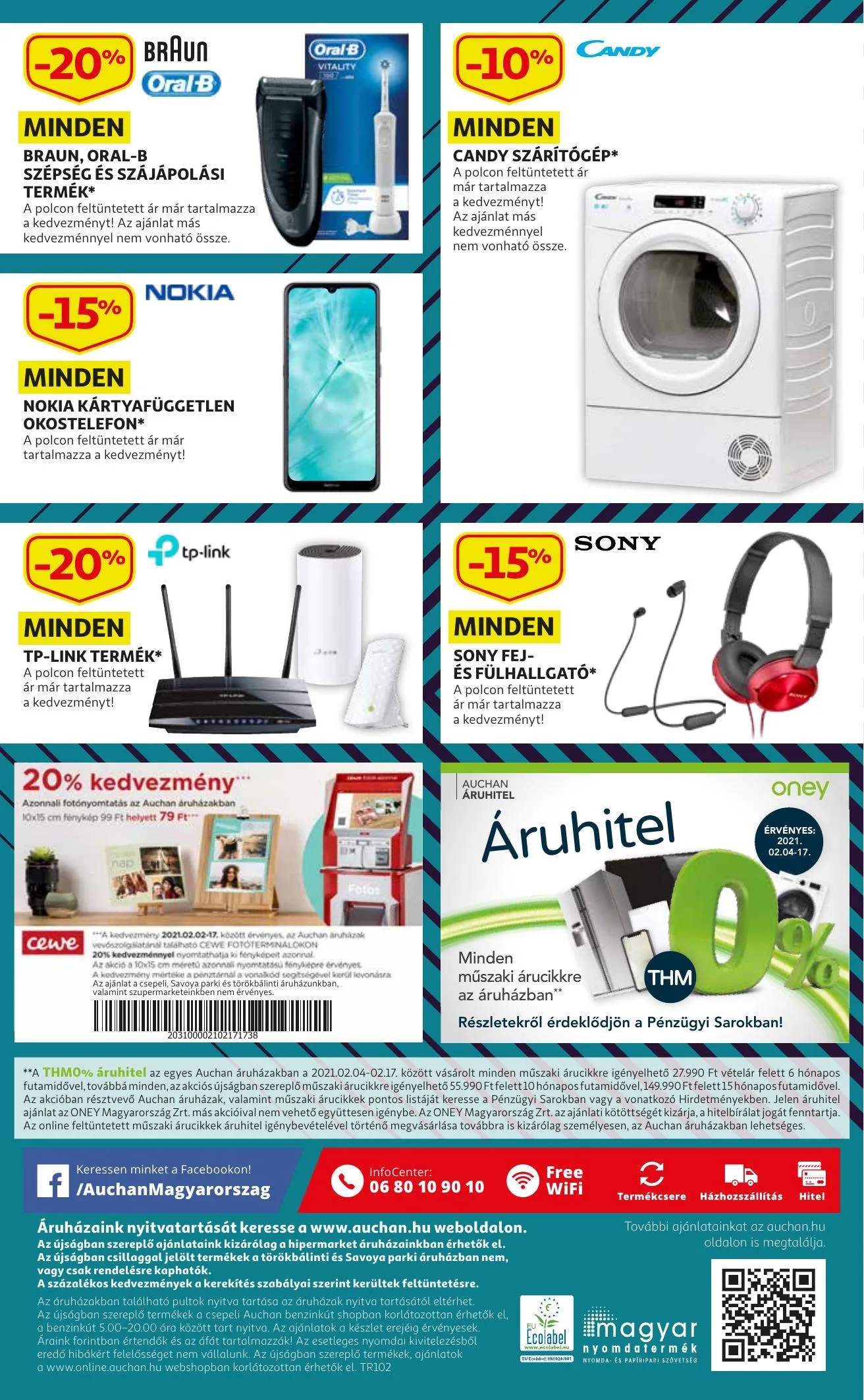 Auchan akciós újság Muszaki katalógus 02.04–02.17 – 14. oldal