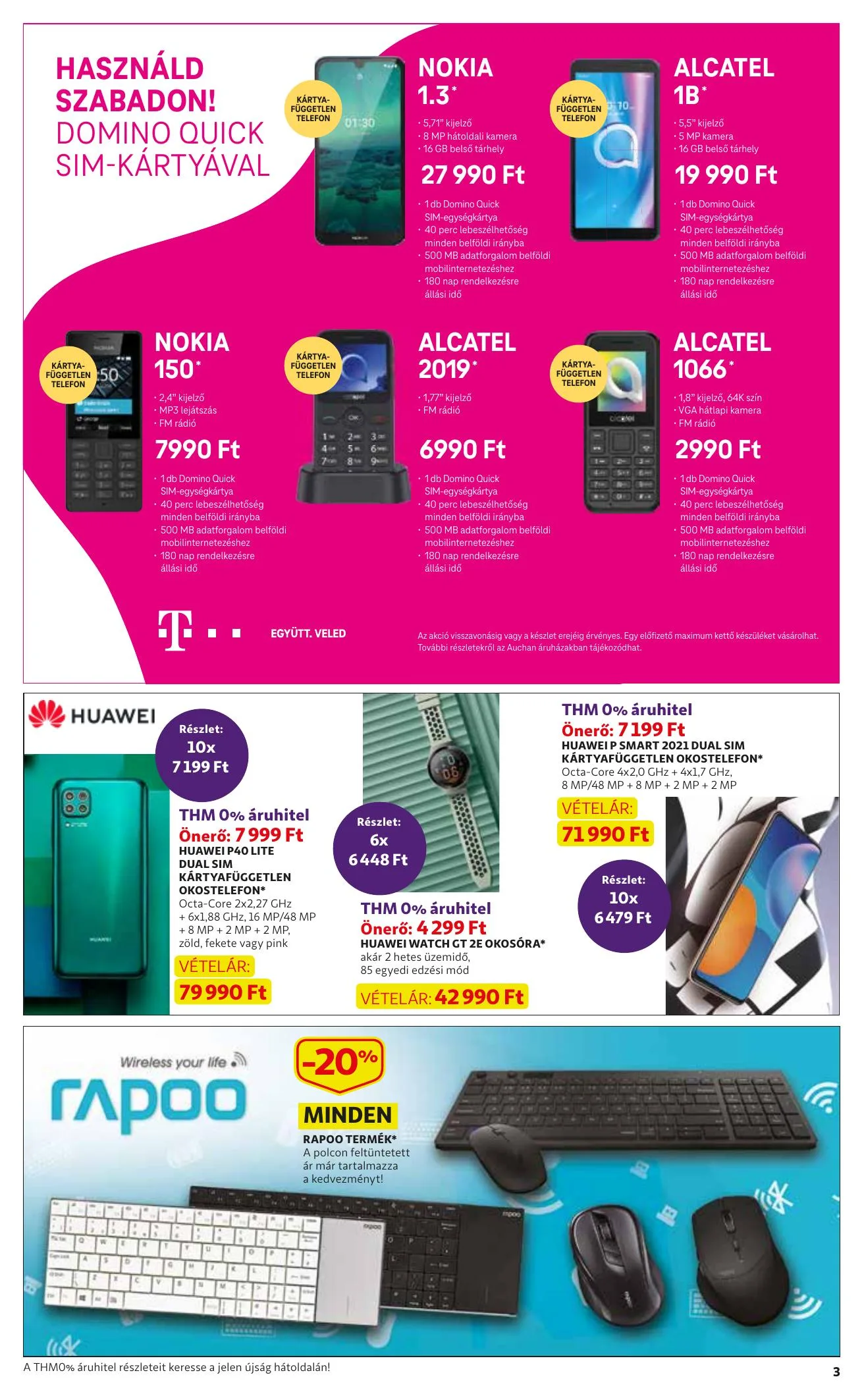 Auchan akciós újság Muszaki katalógus 02.04–02.17 – 3. oldal