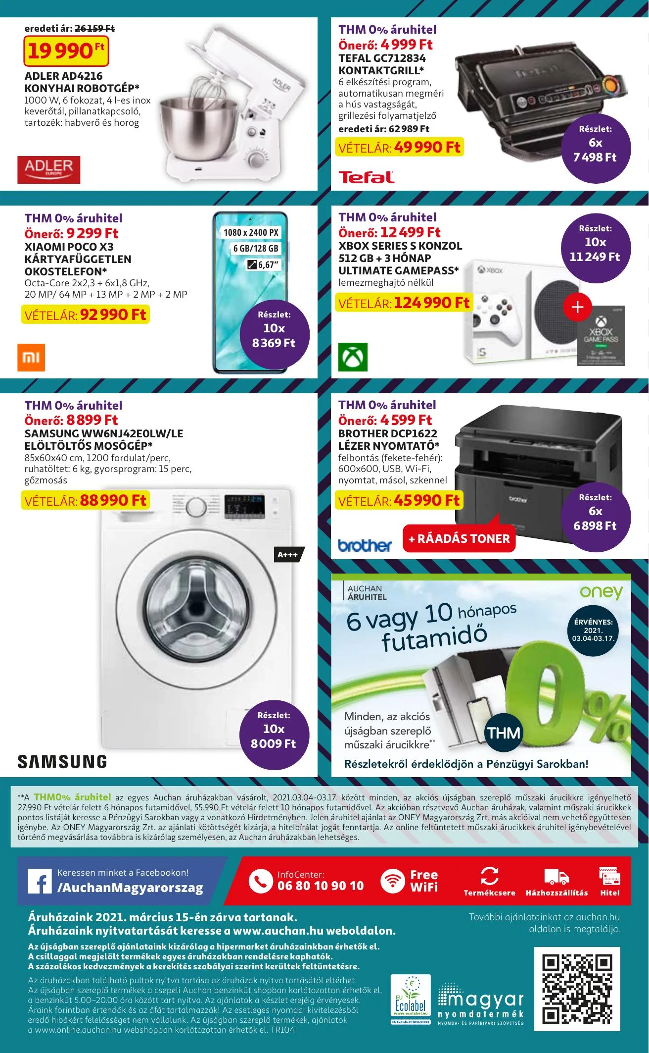 Auchan akciós újság Muszaki katalógus 03.04–03.17 – 12. oldal