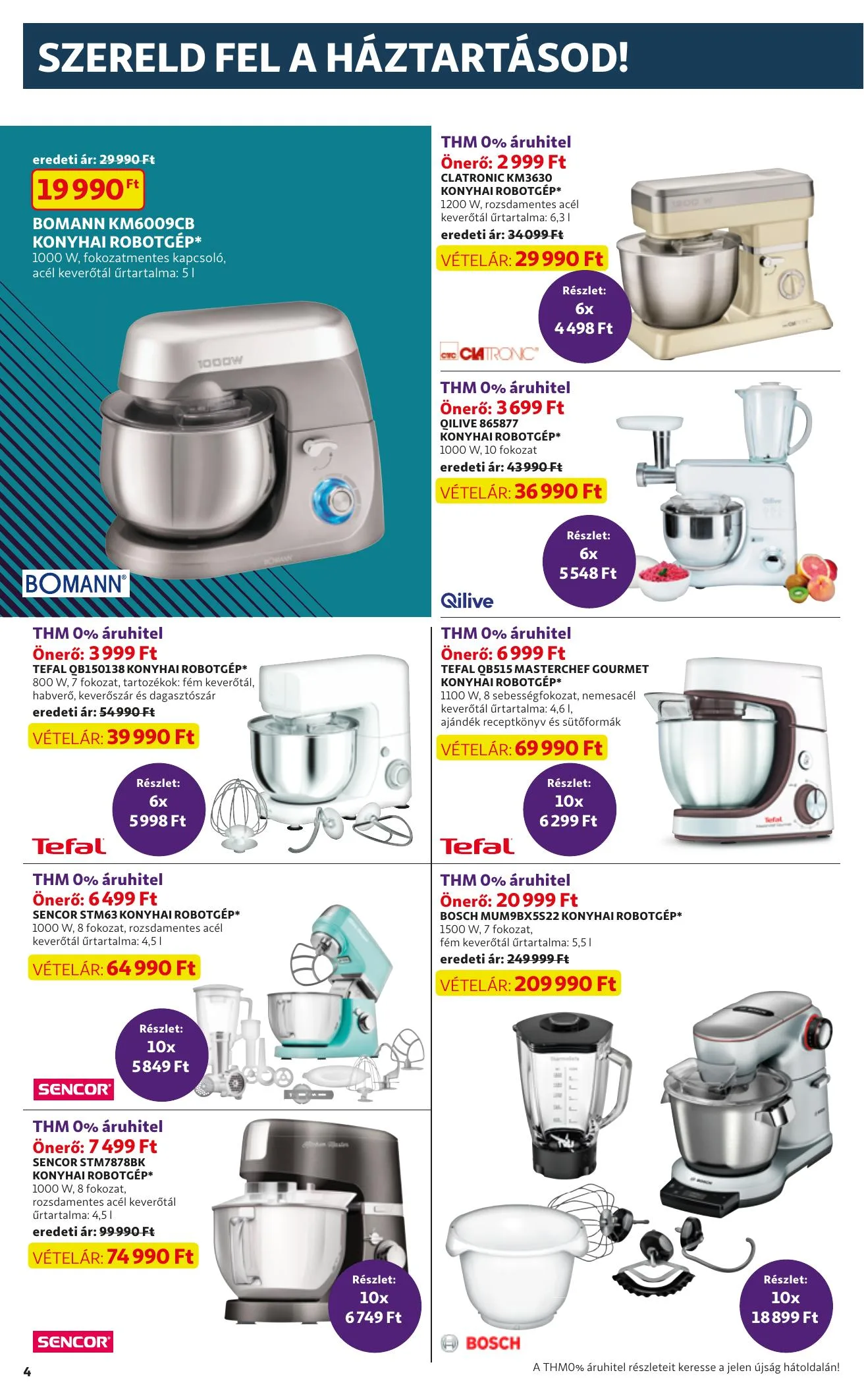 Auchan akciós újság Muszaki katalógus 03.04–03.17 – 4. oldal