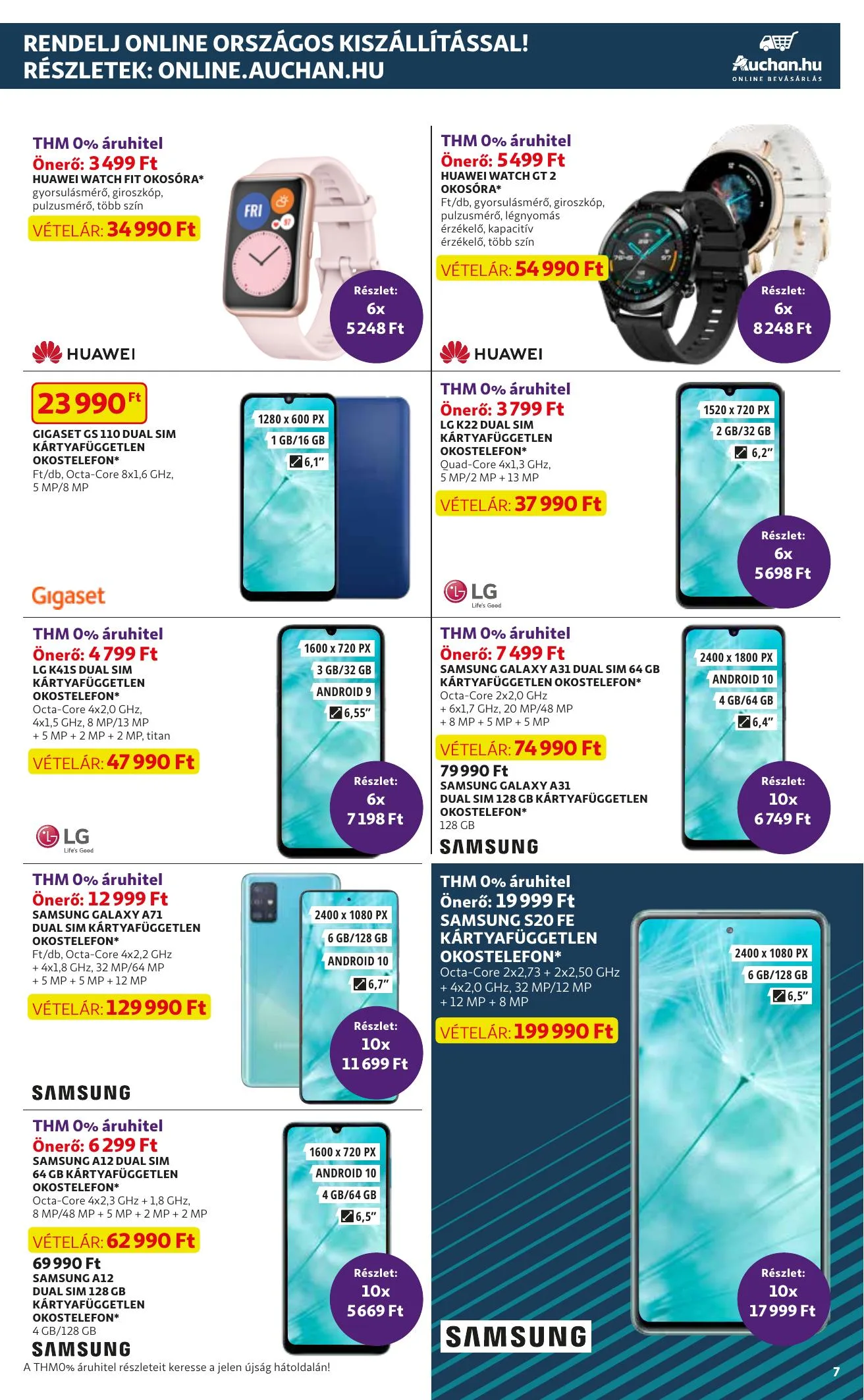 Auchan akciós újság Muszaki katalógus 03.04–03.17 – 7. oldal