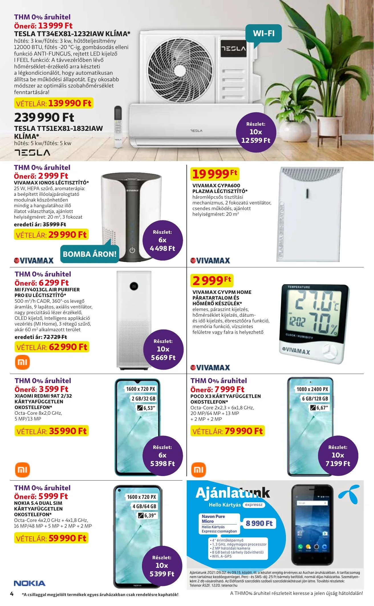 Auchan akciós újság Muszaki katalógus 09.02–09.15 – 4. oldal