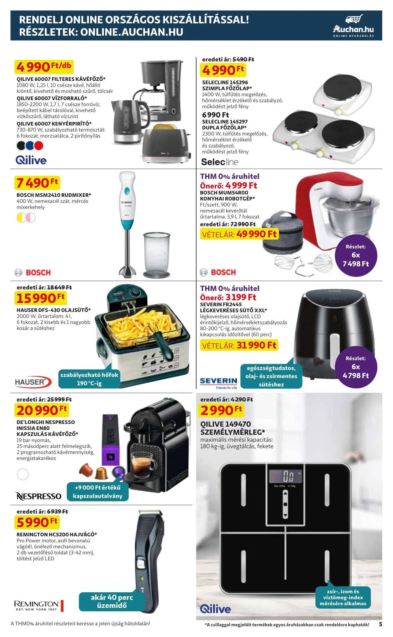 Auchan akciós újság Muszaki katalógus 09.02–09.15 – 5. oldal
