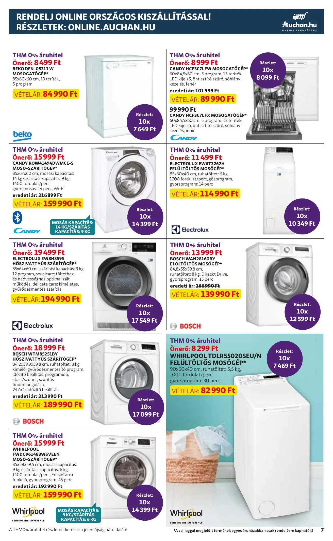 Auchan akciós újság Muszaki katalógus 09.02–09.15 – 7. oldal