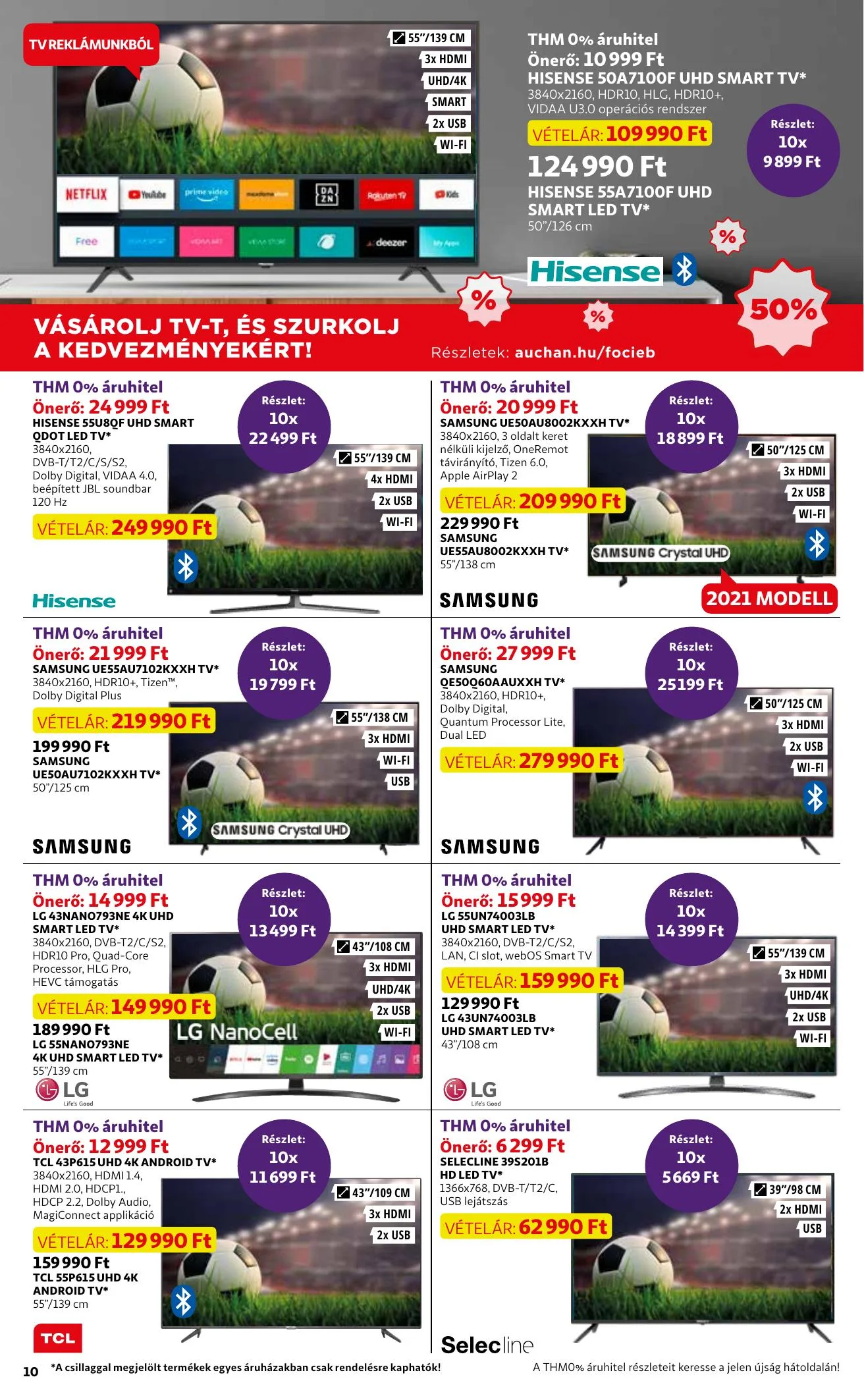 Auchan akciós újság Muszaki 05.06–05.19 – 10. oldal
